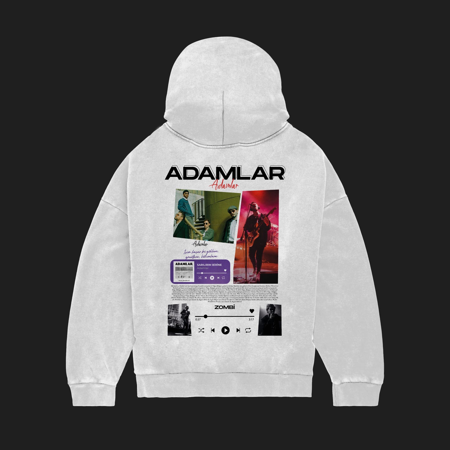 MACKBEARS™   Oversize ADAMLAR  Hoodie