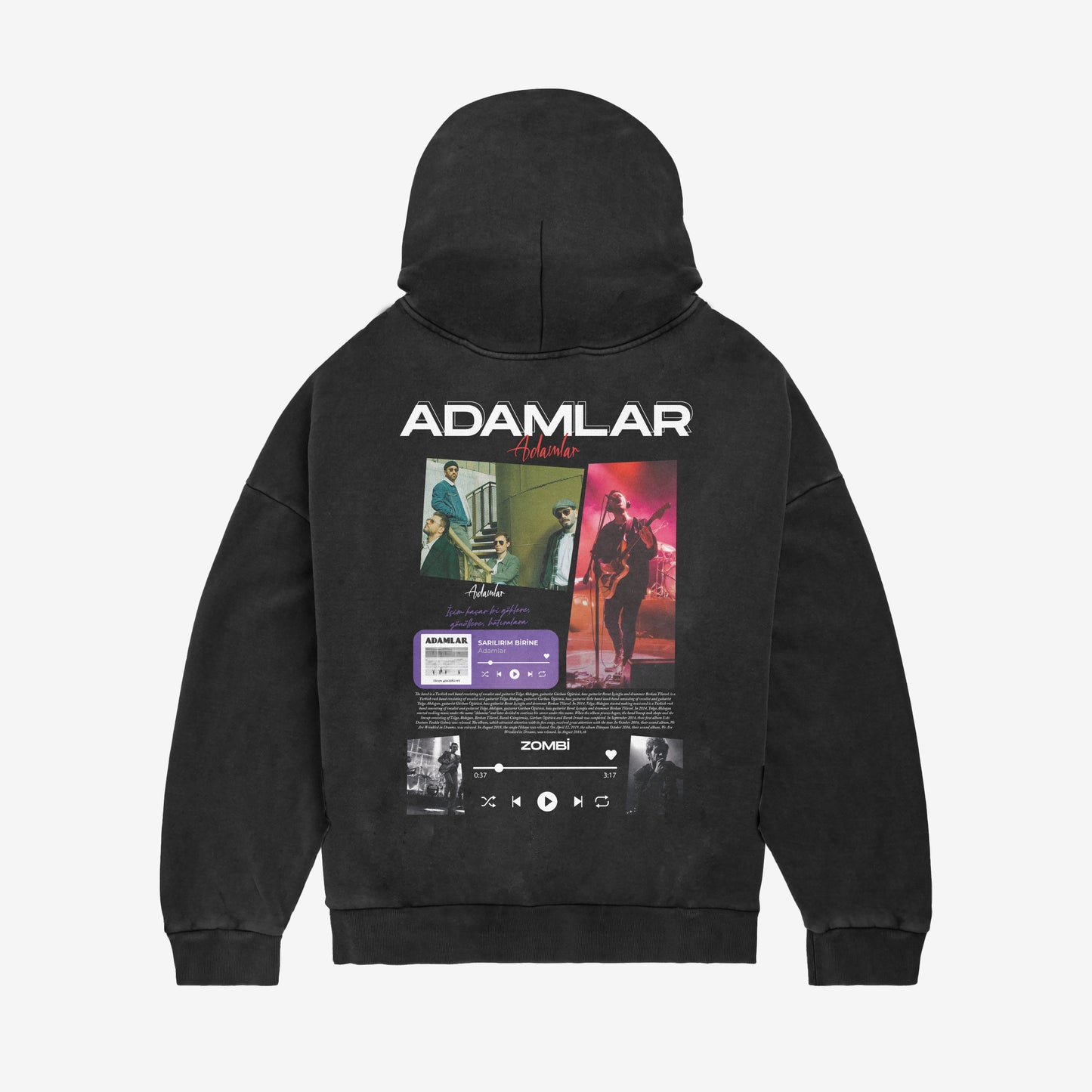 MACKBEARS™   Oversize ADAMLAR  Hoodie