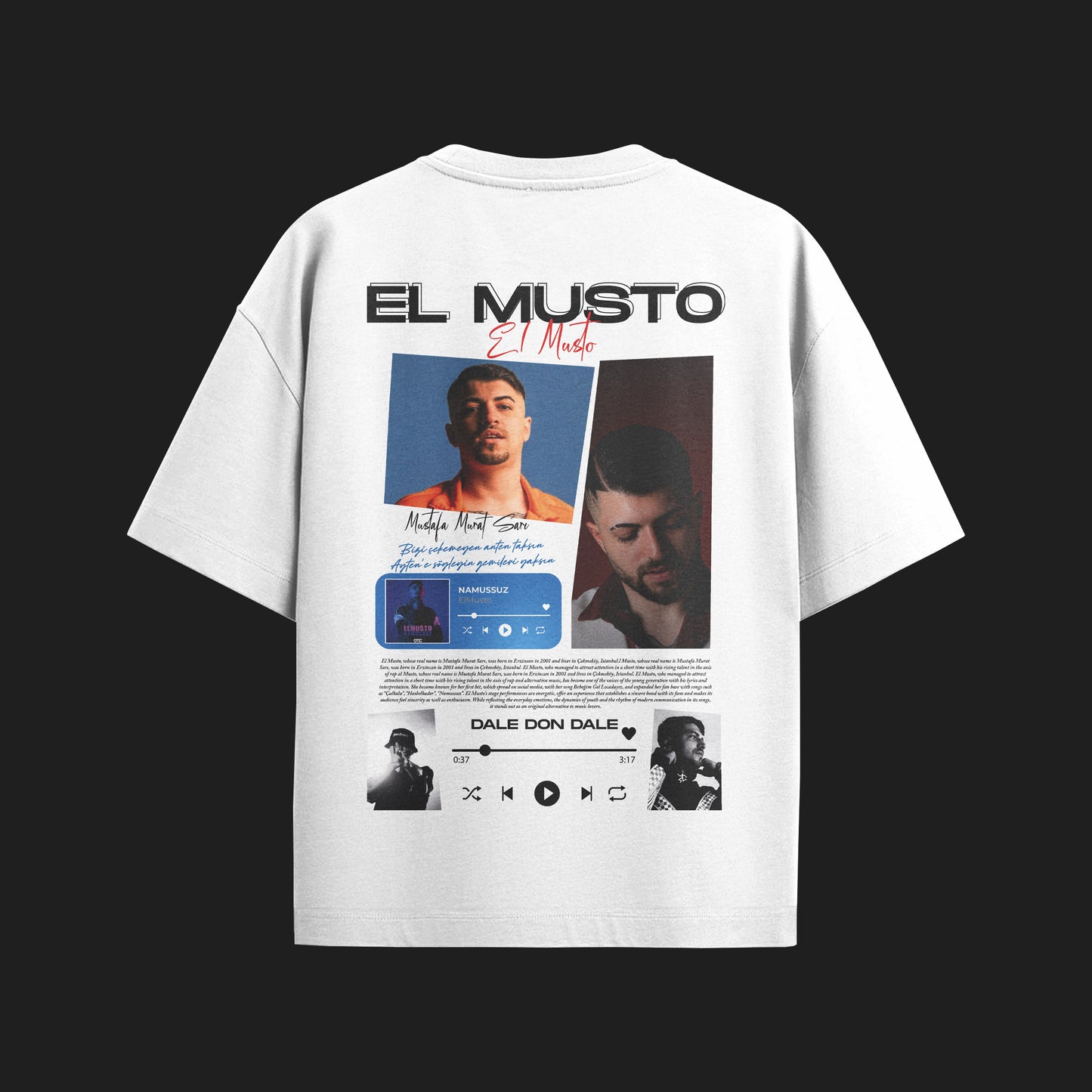 MACKBEARS™   Oversize EL MUSTO T-shirt
