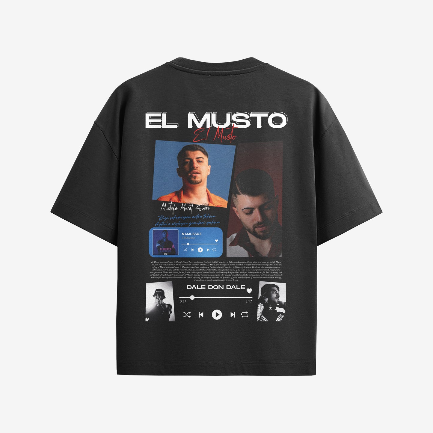 MACKBEARS™   Oversize EL MUSTO T-shirt