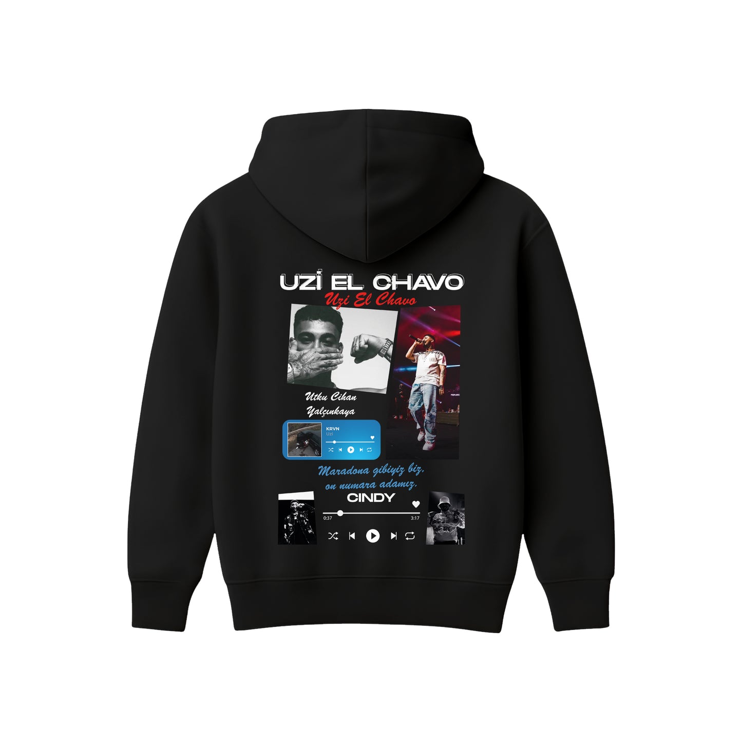 MACKBEARS™ Oversize UZİ EL CHAVO Hoodie