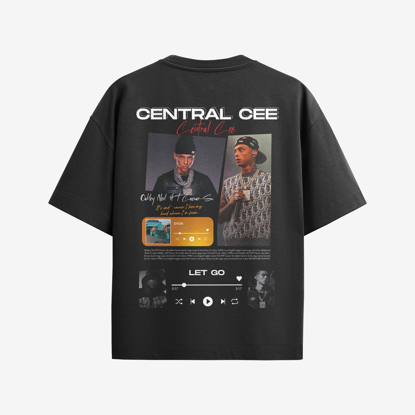 MACKBEARS™   Oversize CENTRAL CEE T-shirt