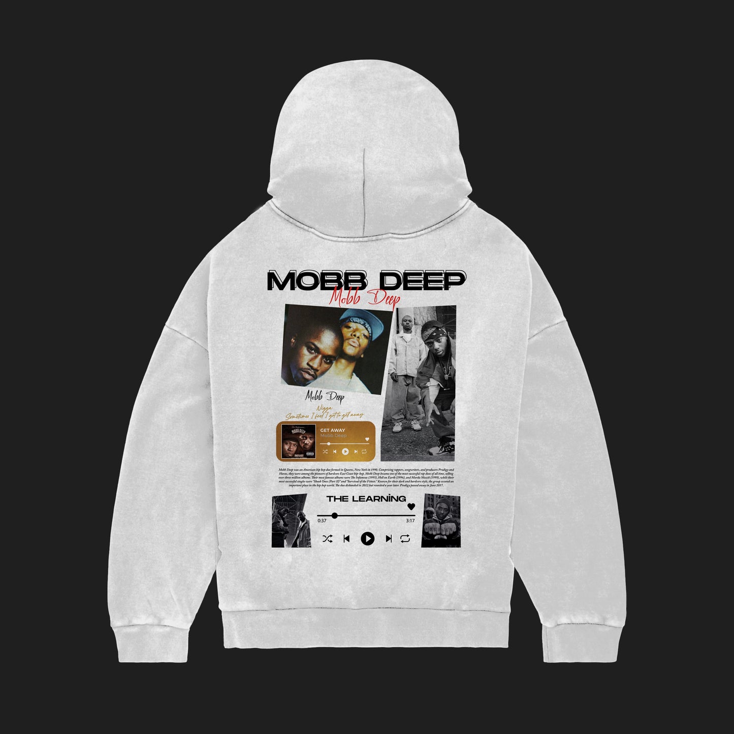 MACKBEARS™   Oversize MOBB DEEP  Hoodie