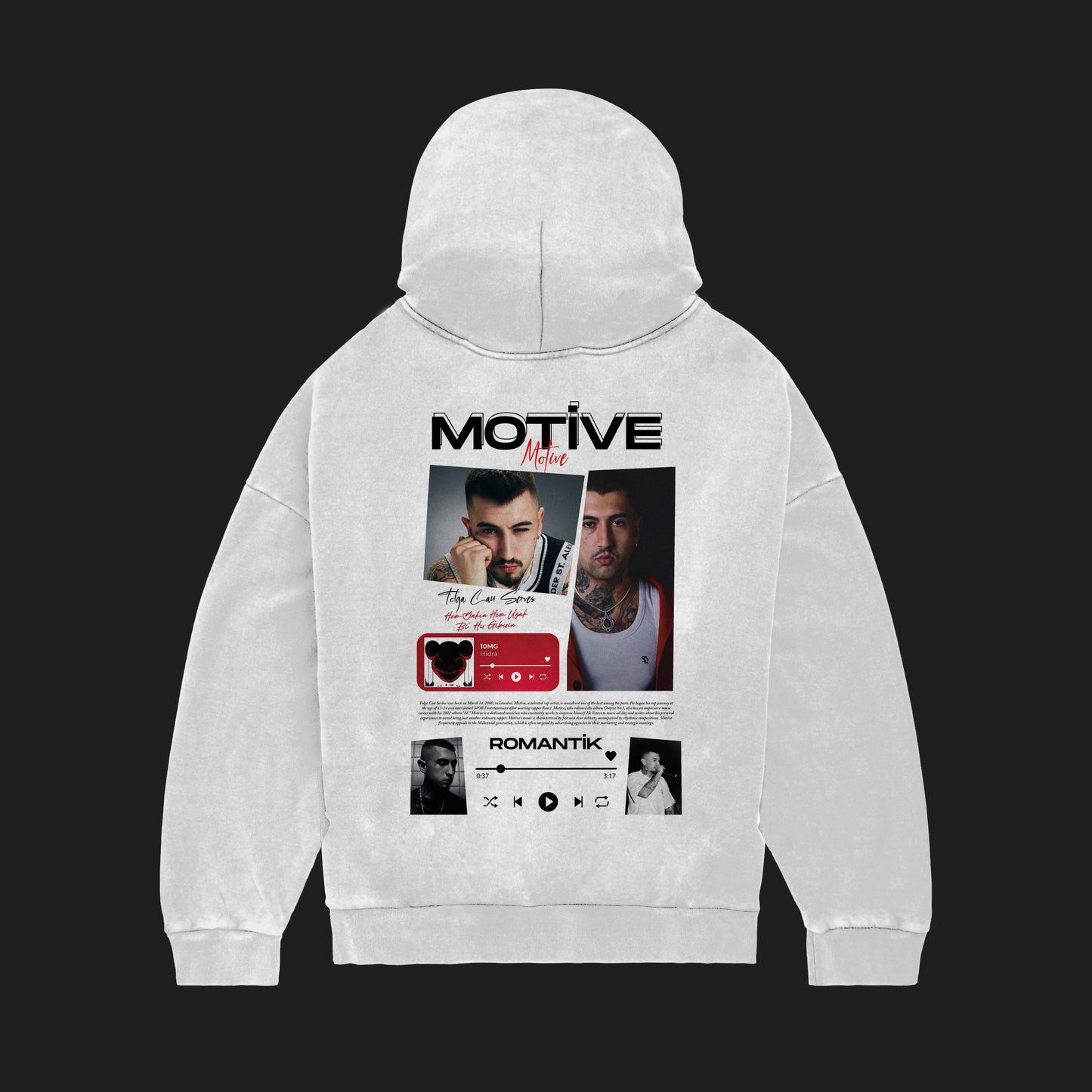 MACKBEARS™   Oversize MOTİVE Hoodie