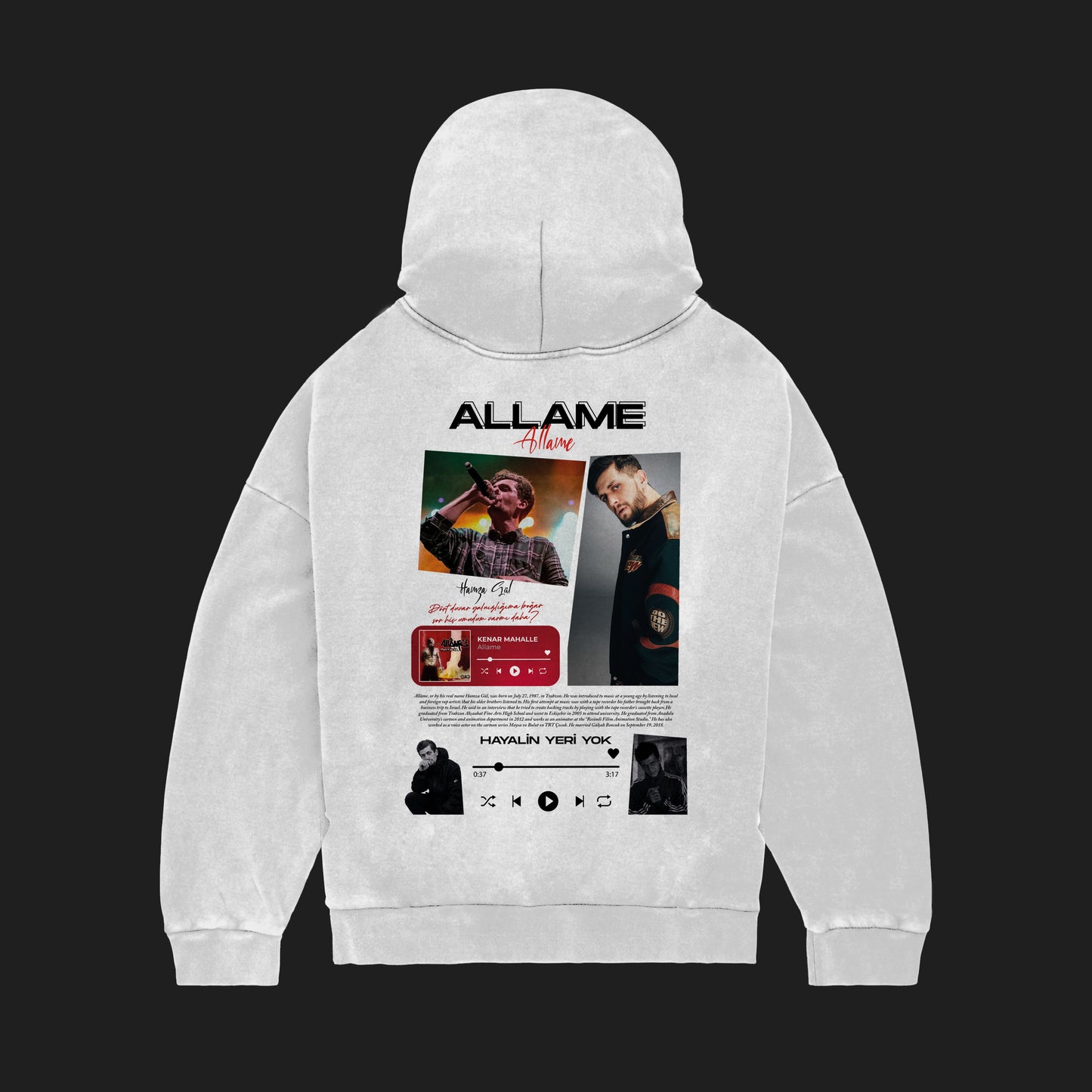 MACKBEARS™   Oversize ALLAME  Hoodie