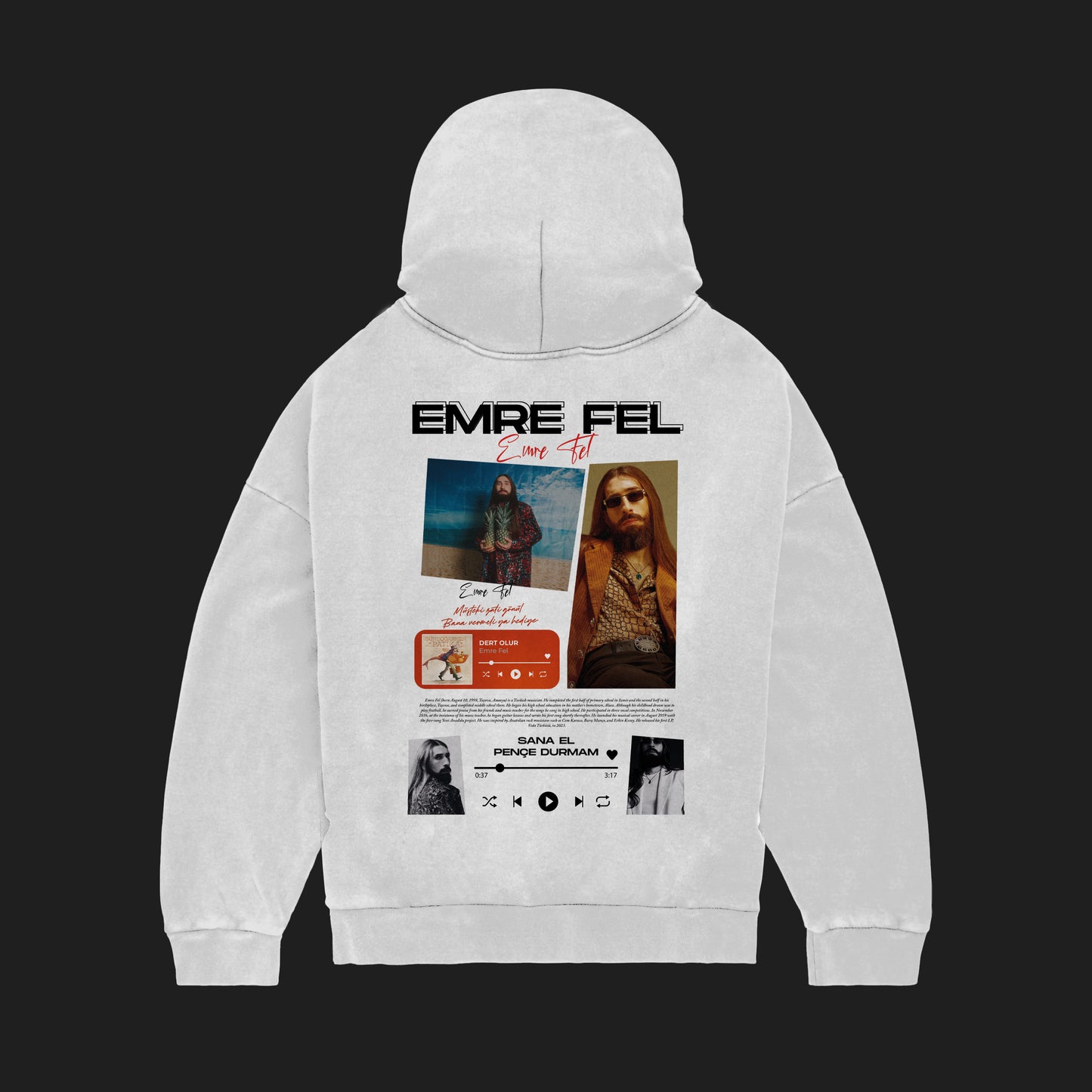 MACKBEARS™   Oversize EMRE FEL Hoodie