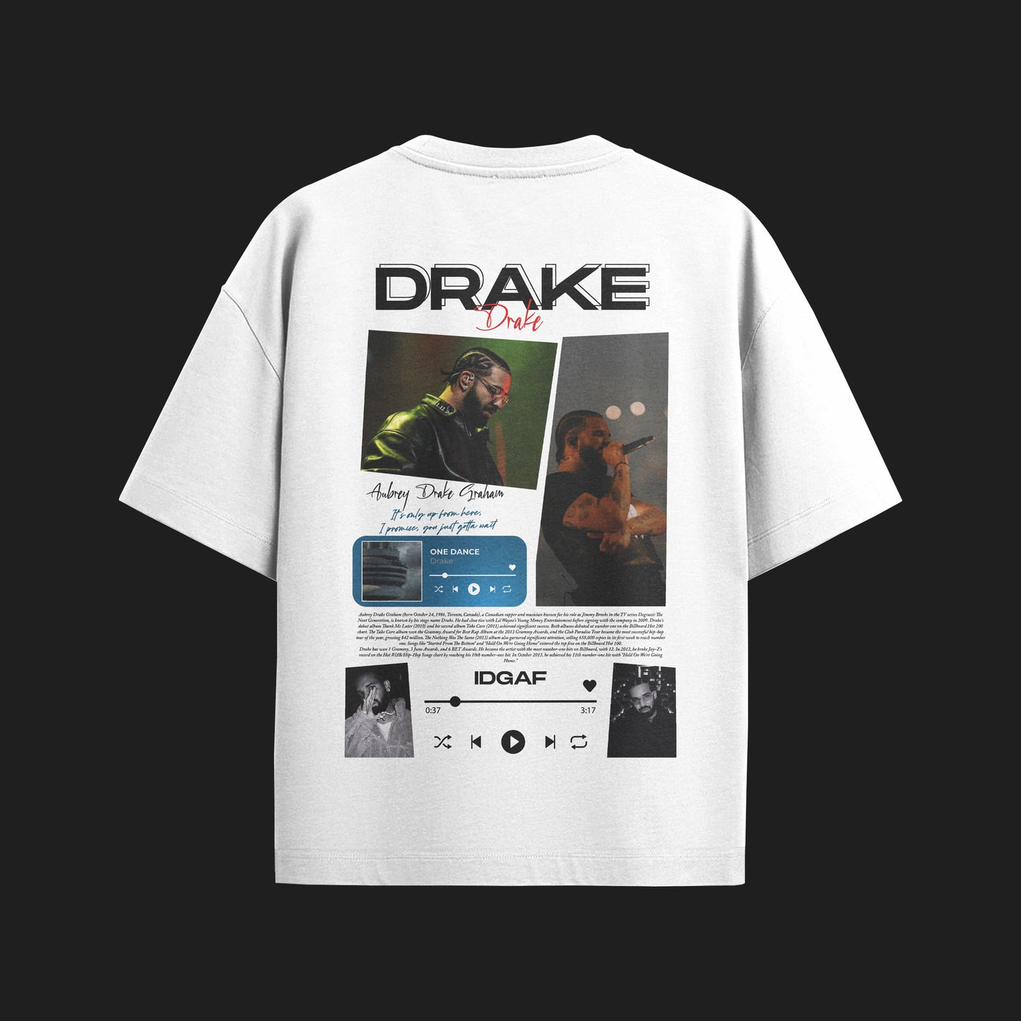 MACKBEARS™  Oversize DRAKE T-shirt