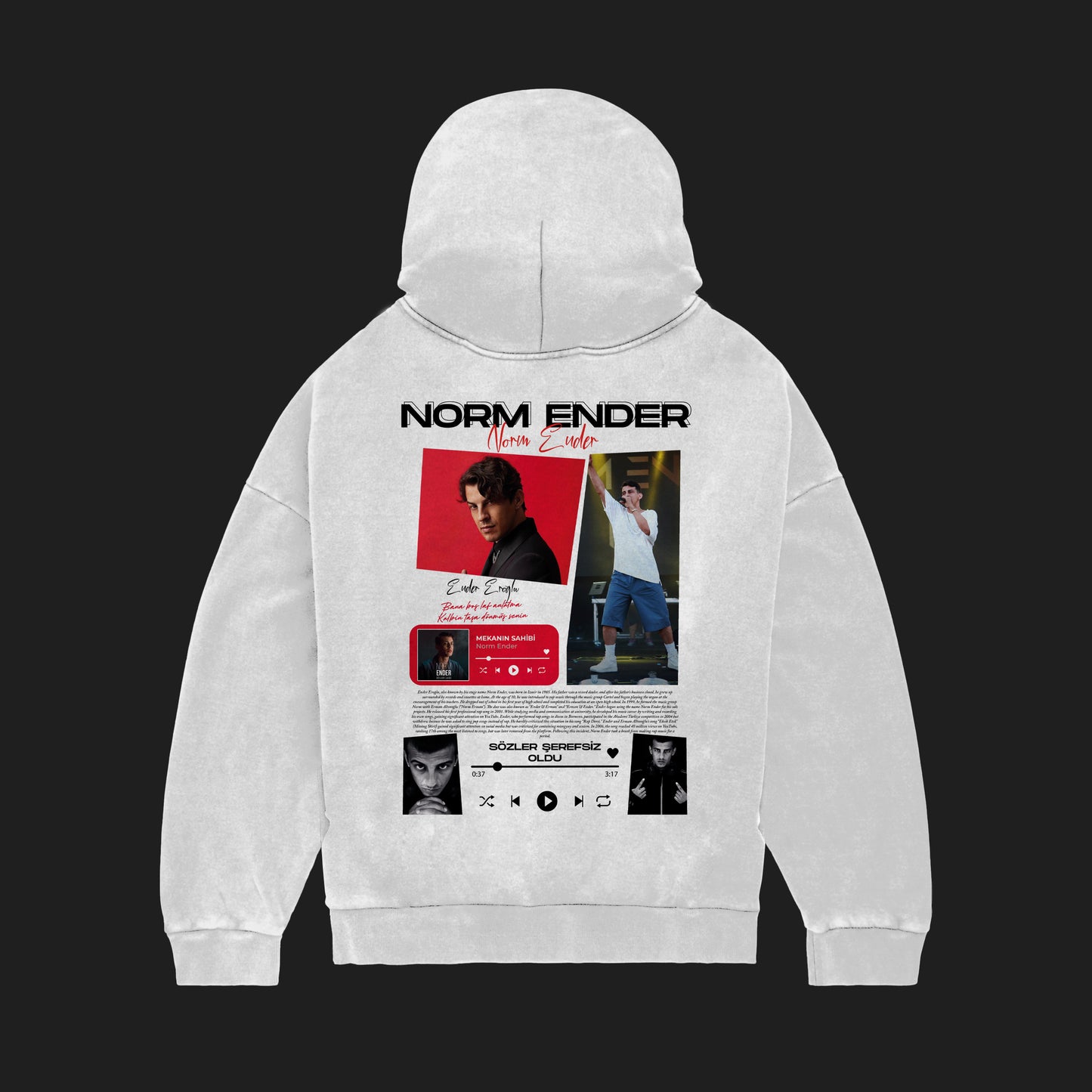 MACKBEARS™   Oversize NORM ENDER Hoodie