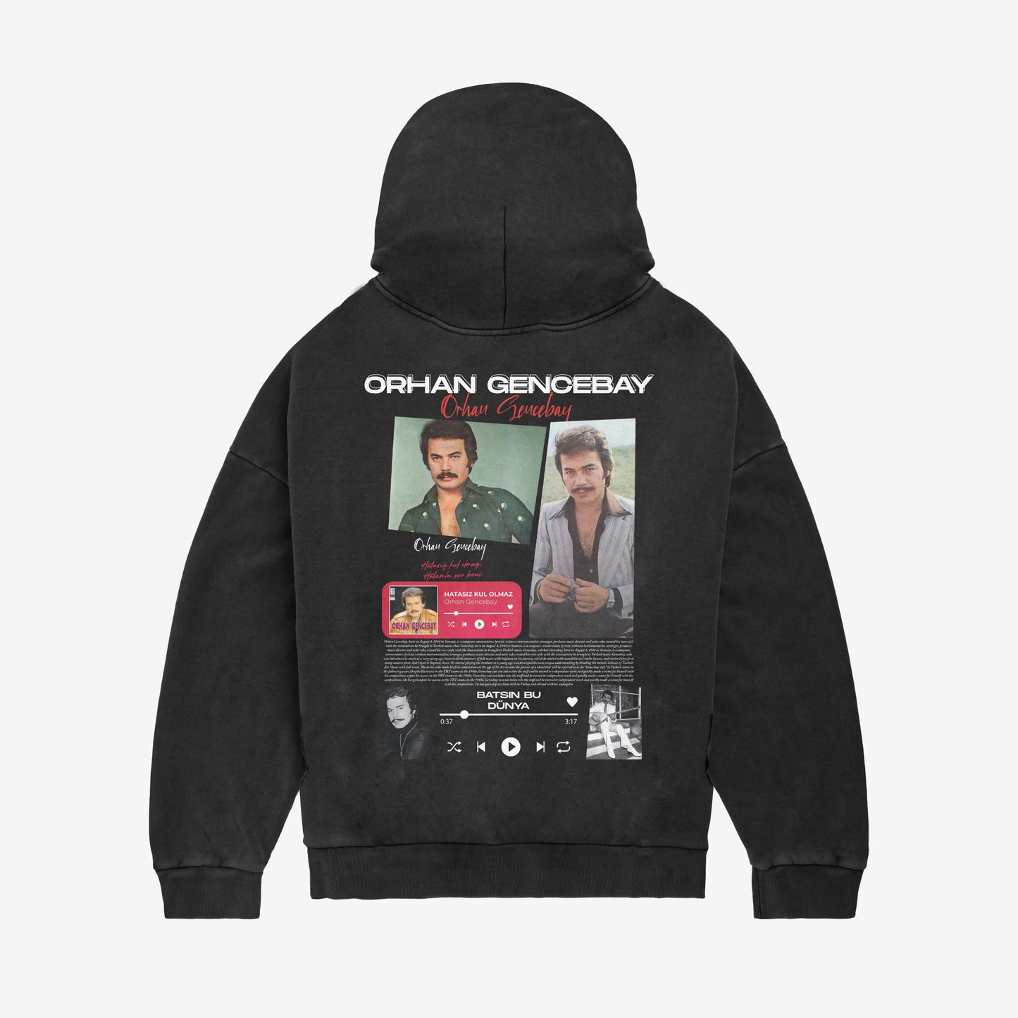 MACKBEARS™   Oversize ORHAN GENCEBAY Hoodie