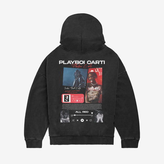 MACKBEARS™   Oversize PLAYBOI CARTI Hoodie