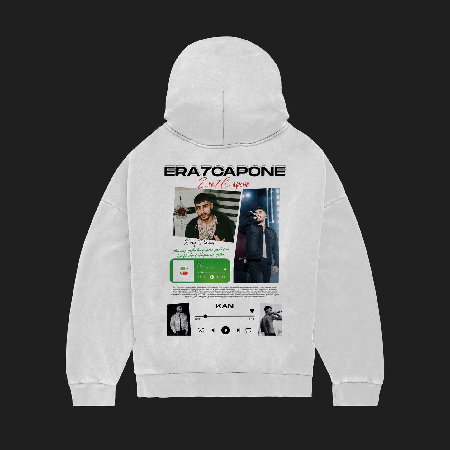 MACKBEARS™   Oversize ERA 7 CAPONE Hoodie