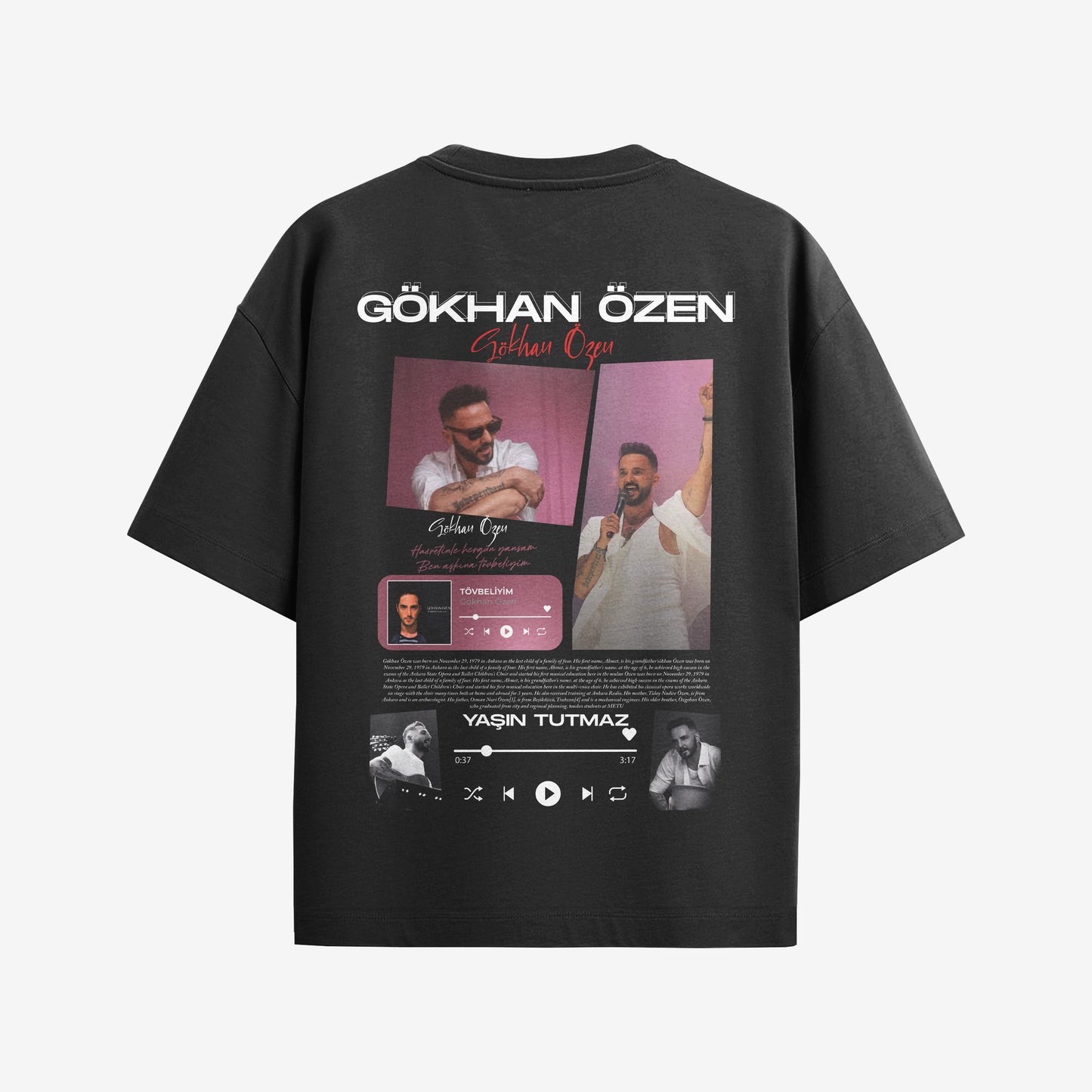 MACKBEARS™   Oversize GÖKHAN ÖZEN T-shirt