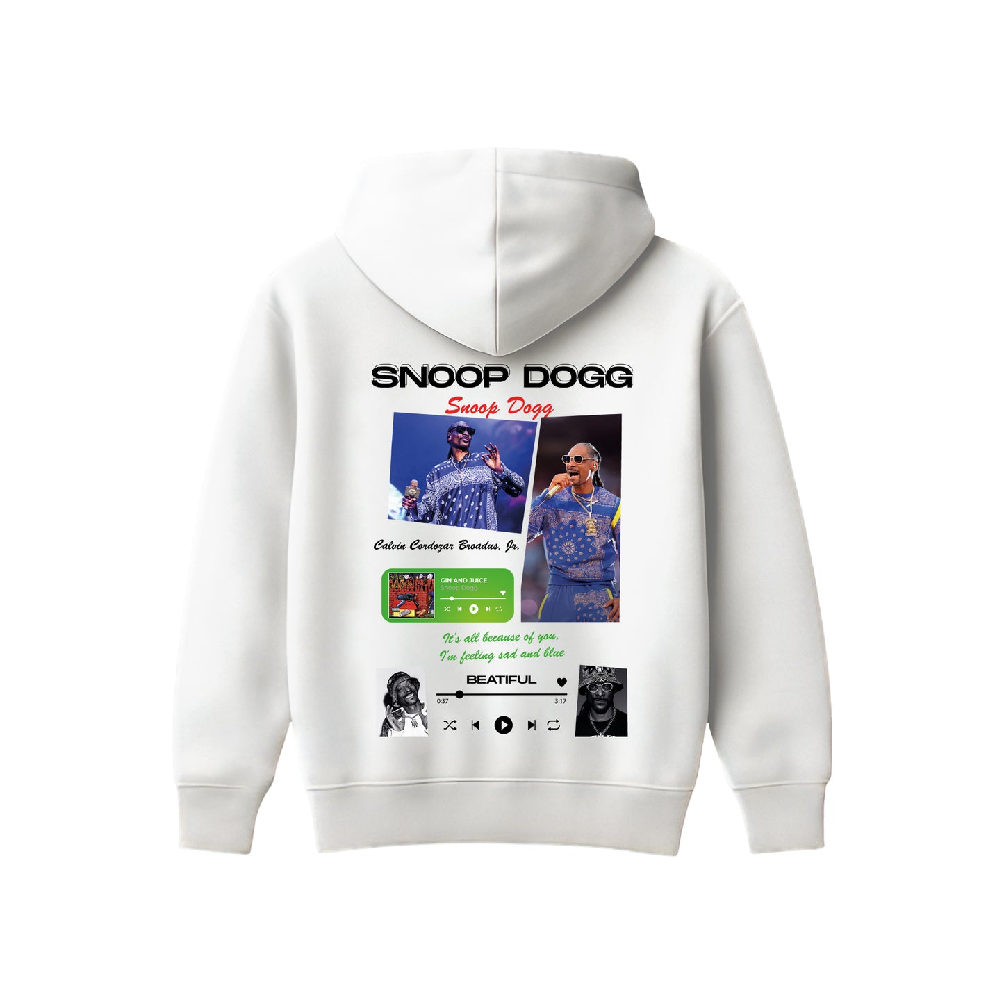MACKBEARS™ Oversize SNOOP DOGG Hoodie