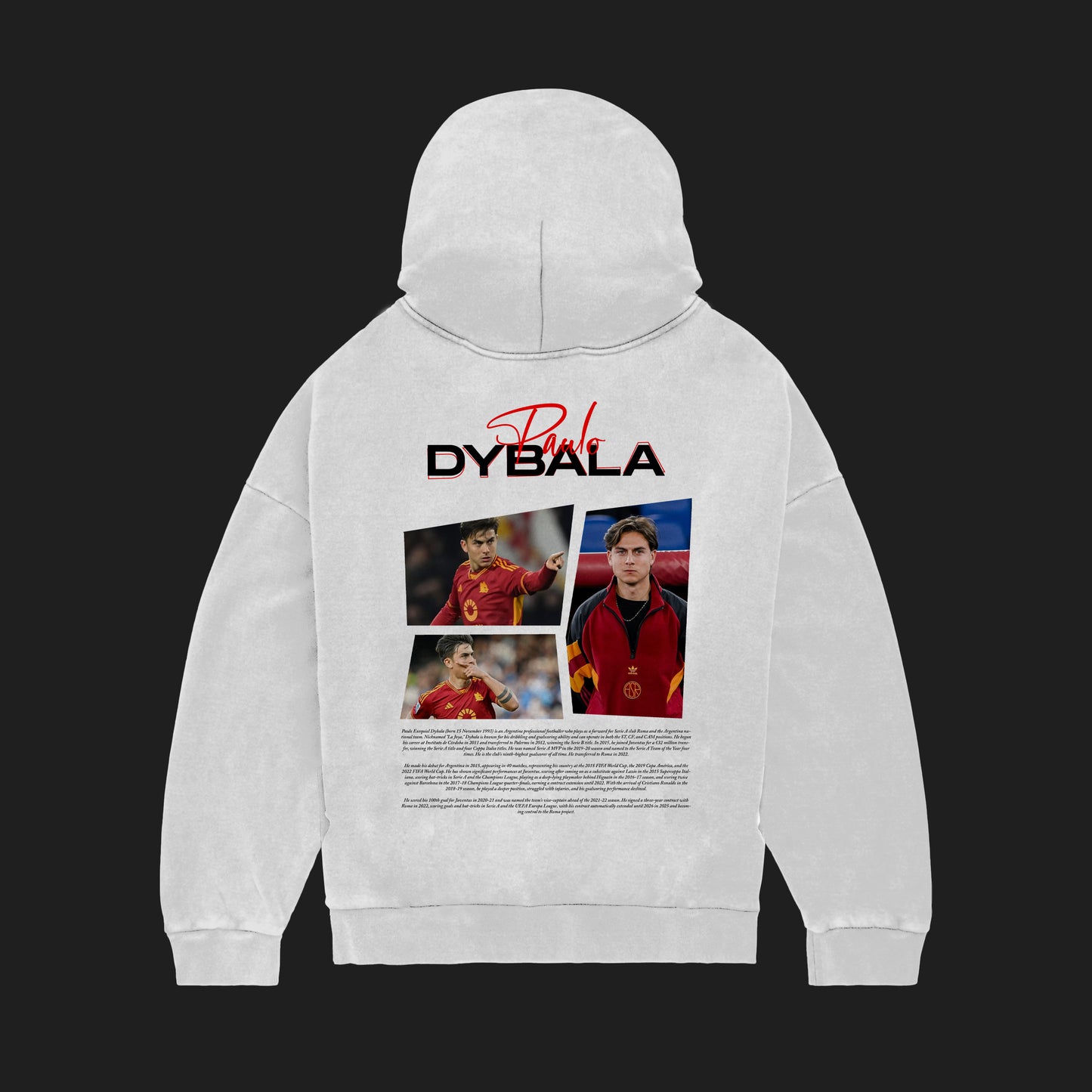 MACKBEARS™   Oversize PAULO DYBALA Hoodie