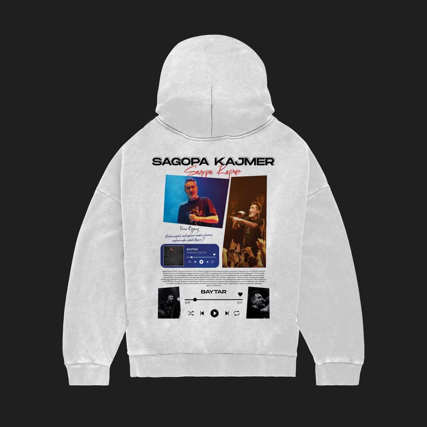 MACKBEARS™   Oversize SAGOPA KAJMER  Hoodie
