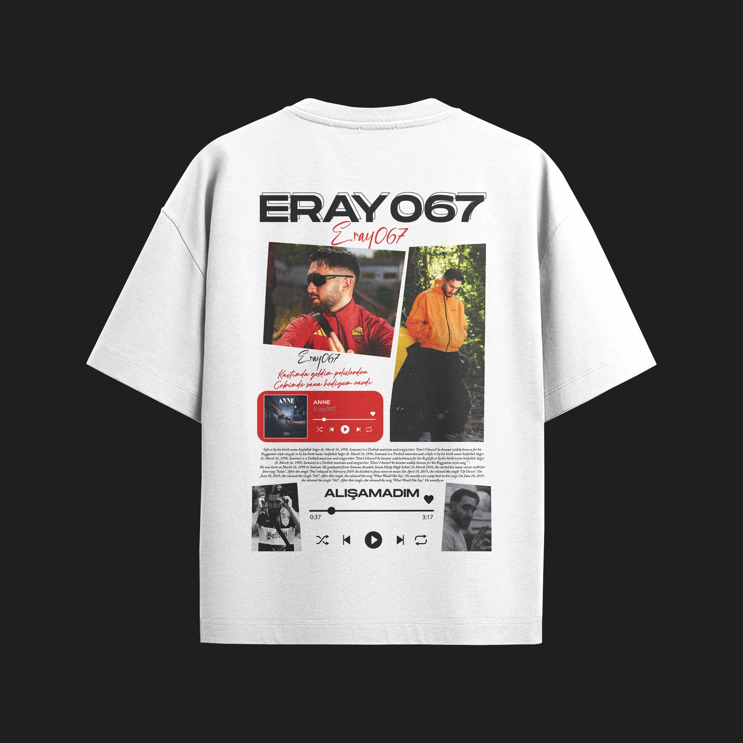 MACKBEARS™   Oversize ERAY 067 T-shirt