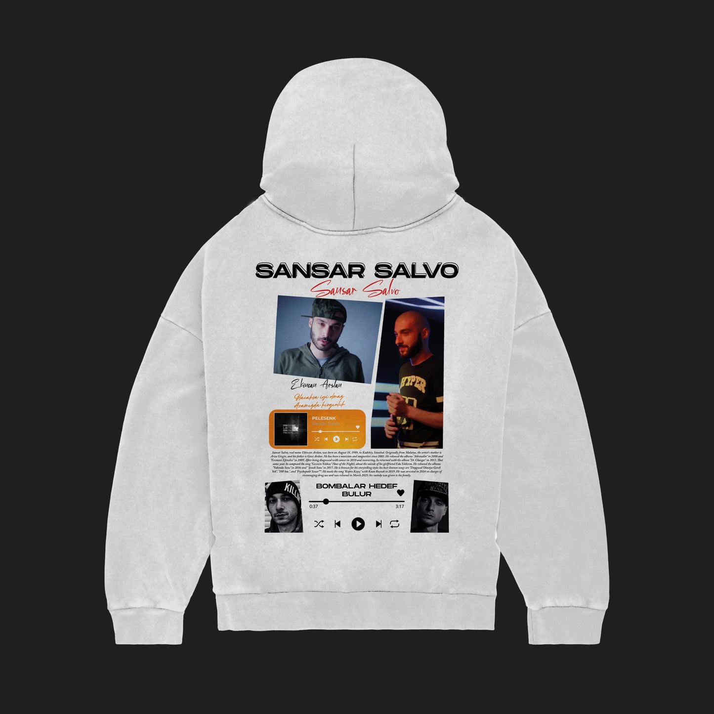 MACKBEARS™   Oversize SANSAR SALVO Hoodie