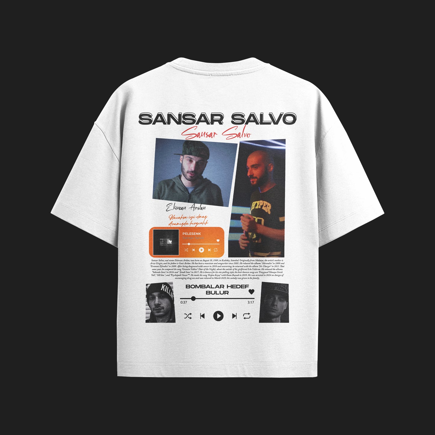 MACKBEARS™   Oversize  SANSAR SALVO T-shirt