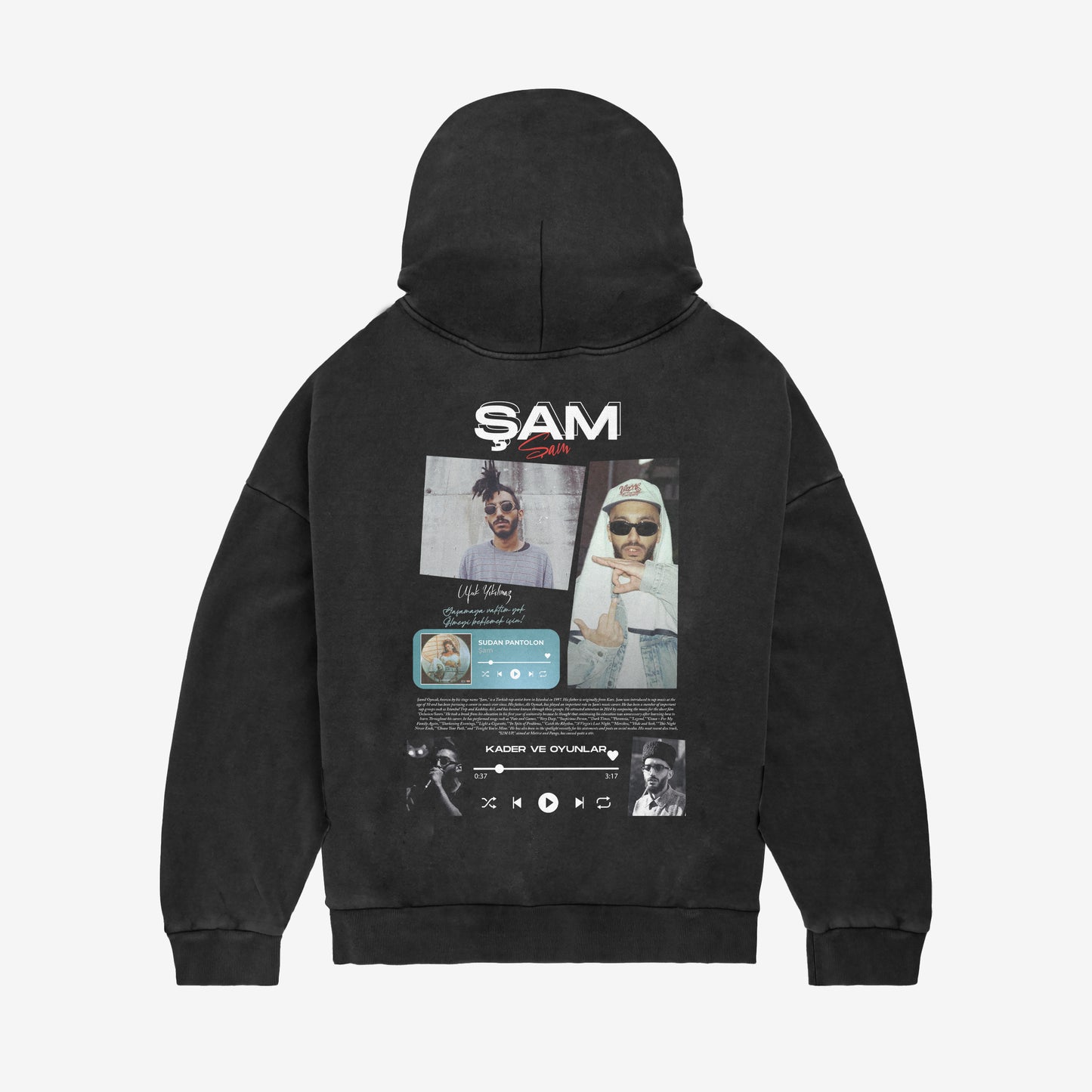 MACKBEARS™   Oversize ŞAM  Hoodie