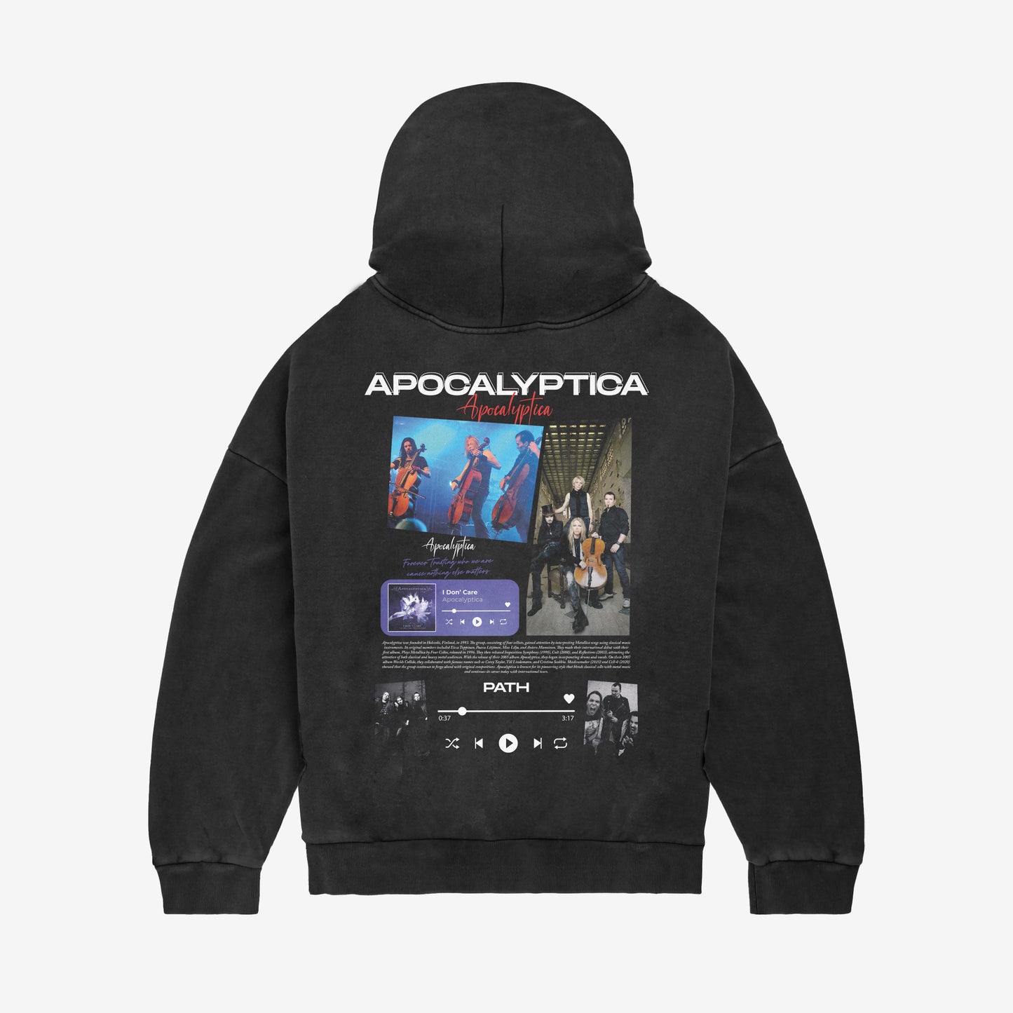 MACKBEARS™   Oversize APOCALYPTICA Hoodie