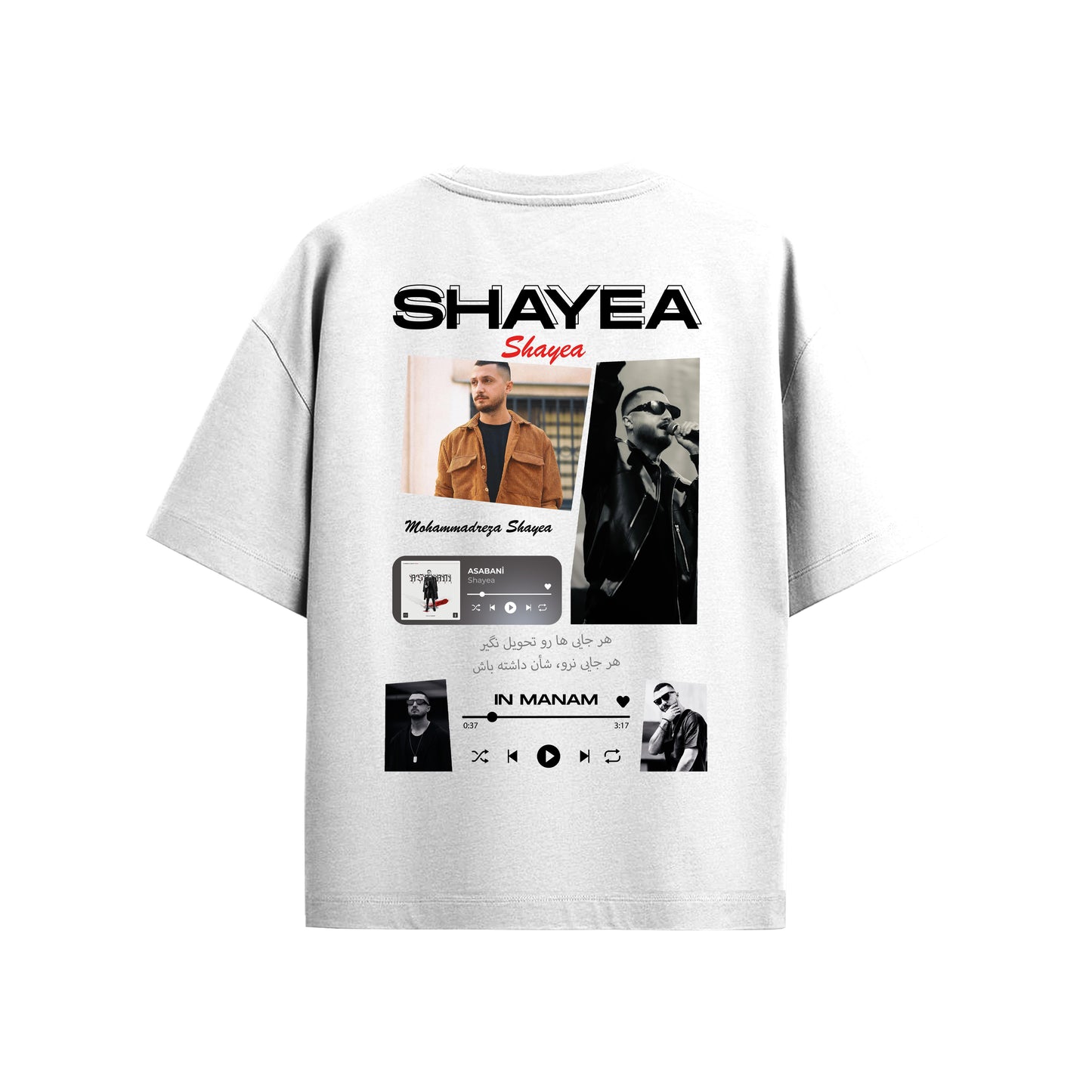 MACKBEARS™   Oversize  SHAYEA T-shirt