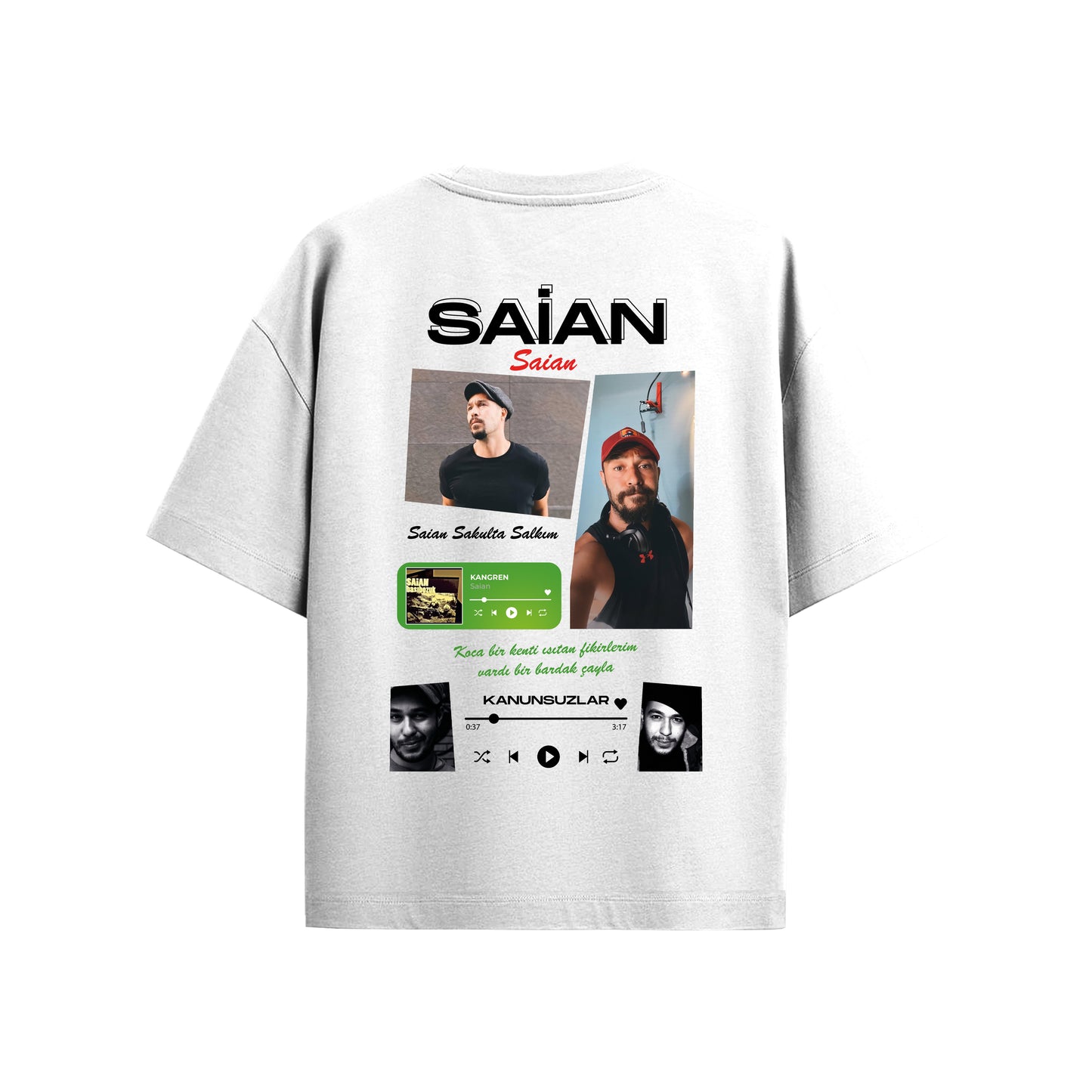 MACKBEARS™   Oversize SAİAN T-shirt