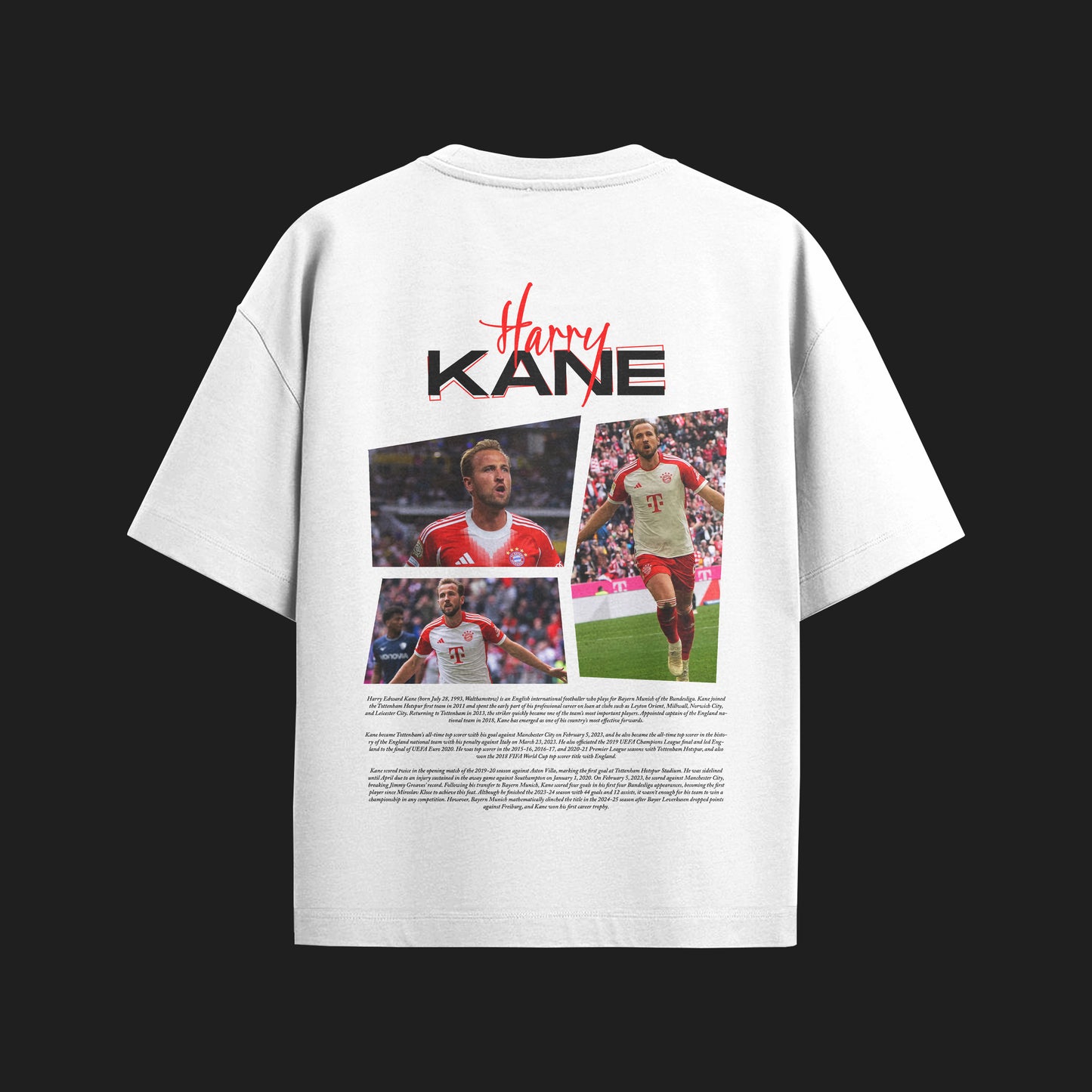 MACKBEARS™   Oversize  HARRY KANE T-shirt