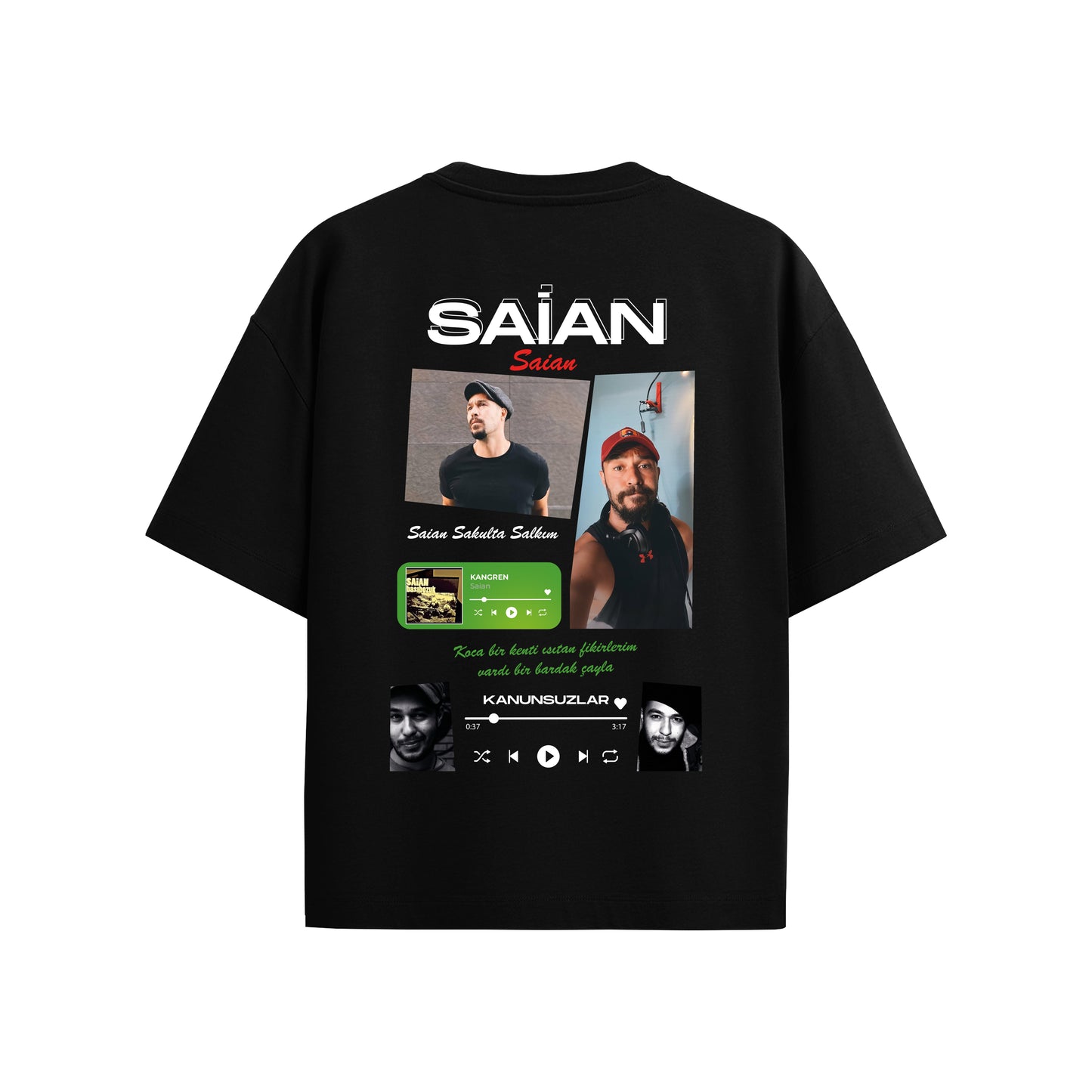 MACKBEARS™   Oversize SAİAN T-shirt