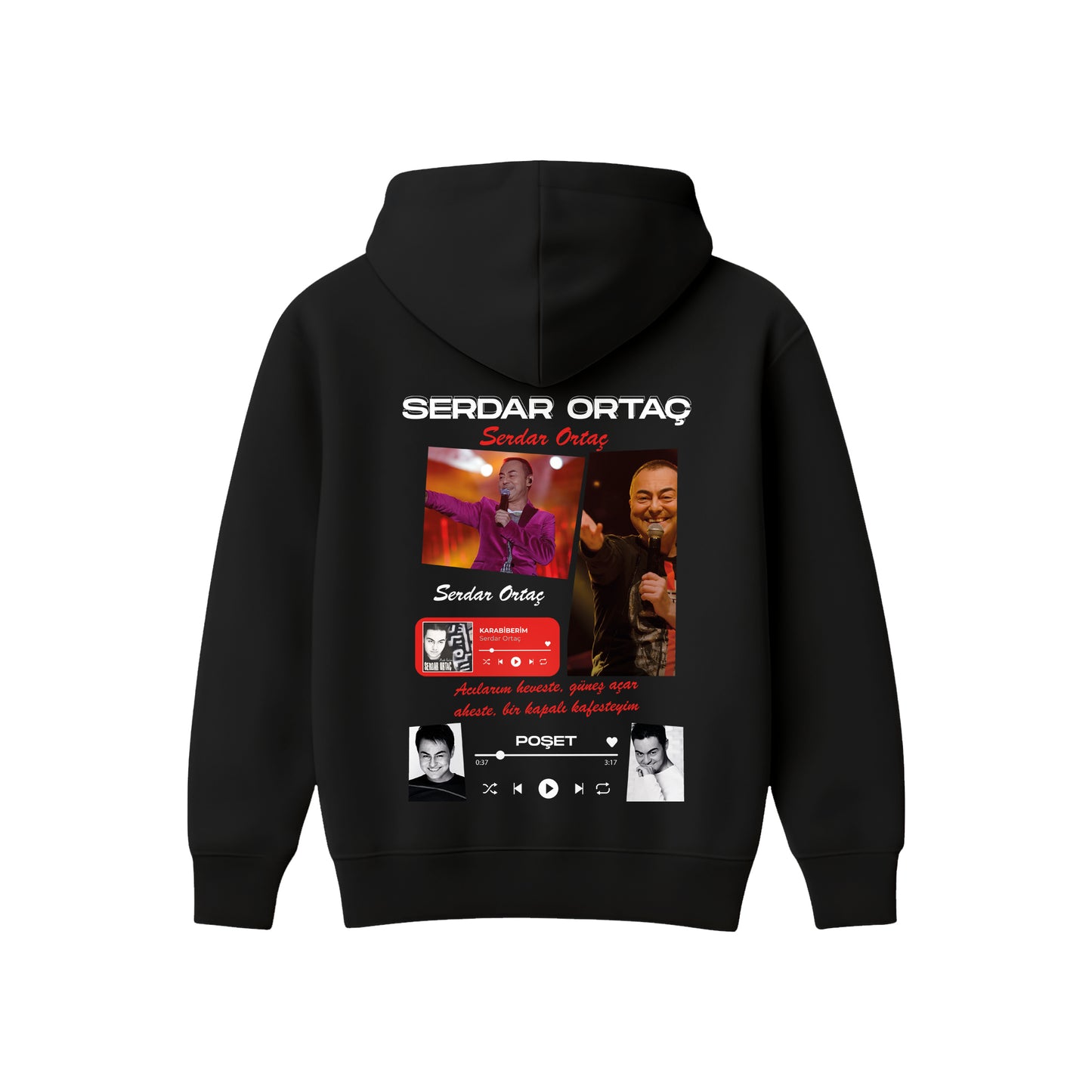 MACKBEARS™   Oversize SERDAR  ORTAÇ Hoodie