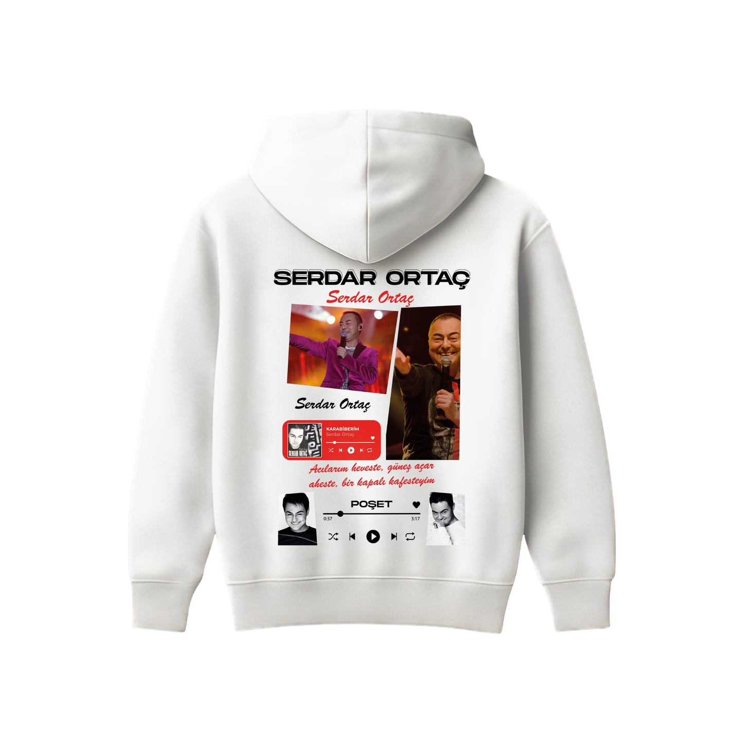 MACKBEARS™   Oversize SERDAR  ORTAÇ Hoodie