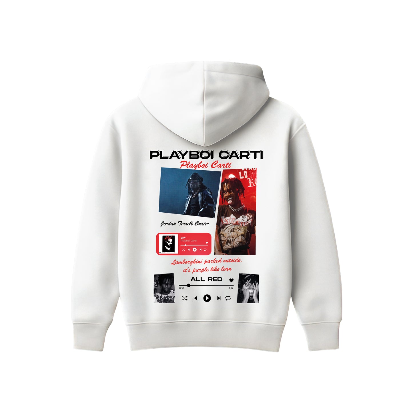 MACKBEARS™   Oversize PLAYBOI CARTI Hoodie