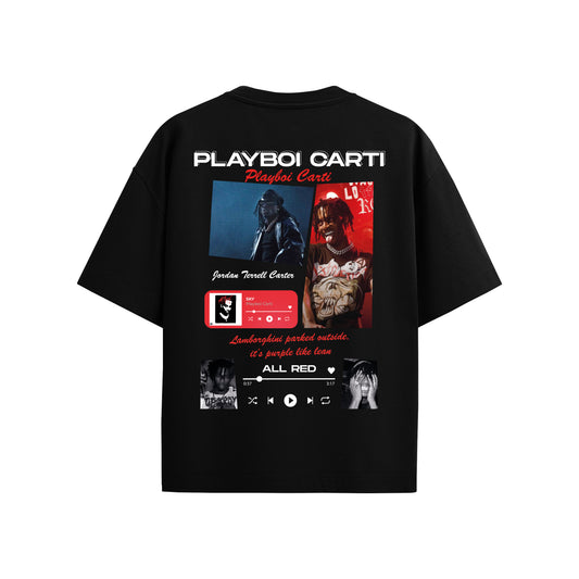 MACKBEARS™   Oversize PLAYBOI CARTI T-shirt