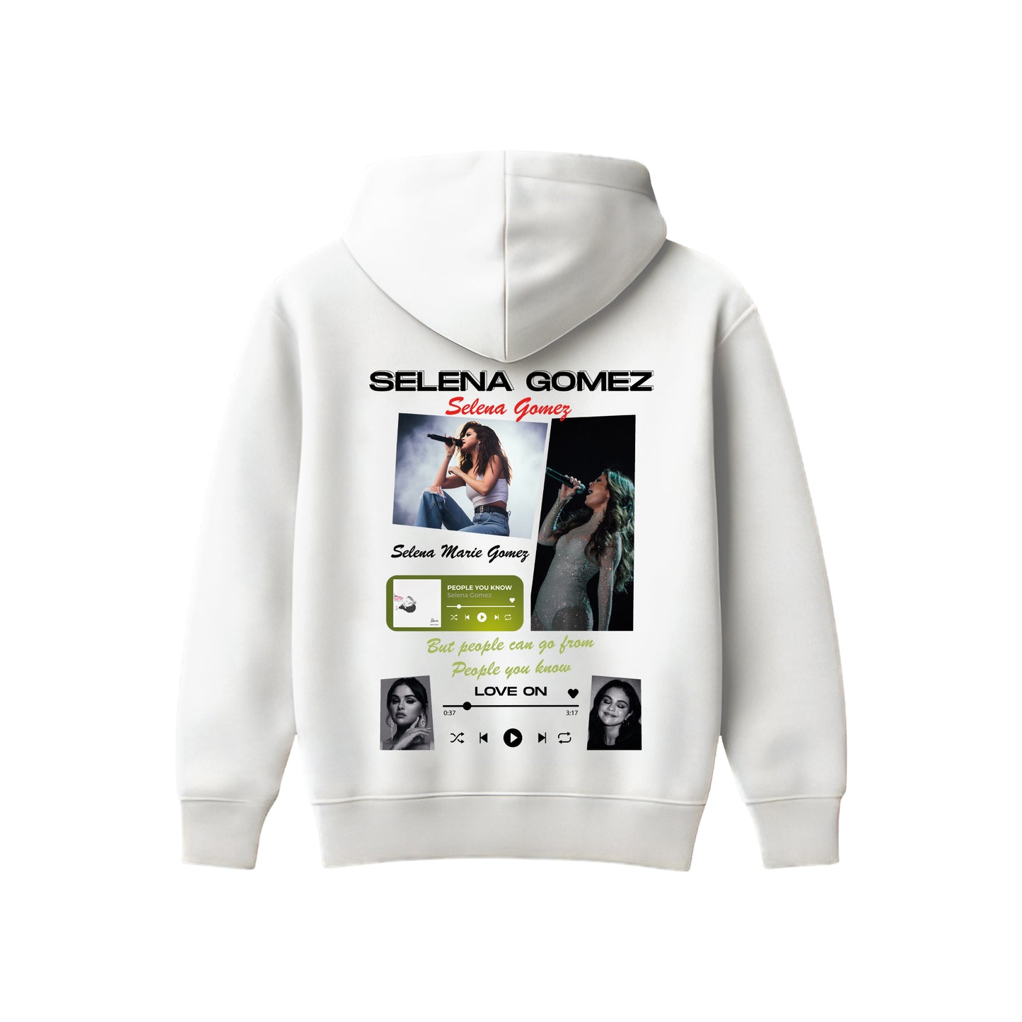 MACKBEARS™   Oversize SELENA GOMEZ  Hoodie