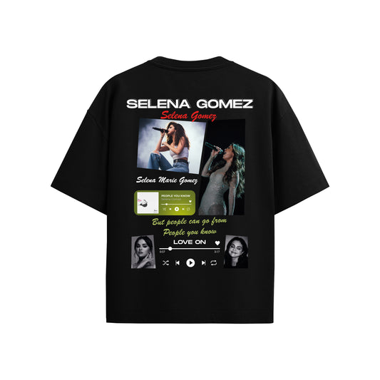 MACKBEARS™   Oversize SELENA GOMEZ T-shirt