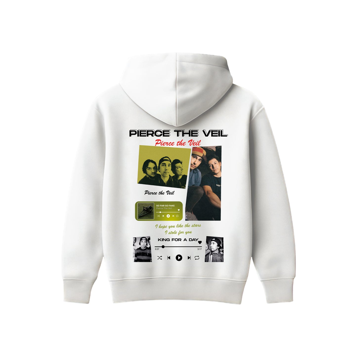 MACKBEARS™   Oversize PIERCE THE VEIL Hoodie