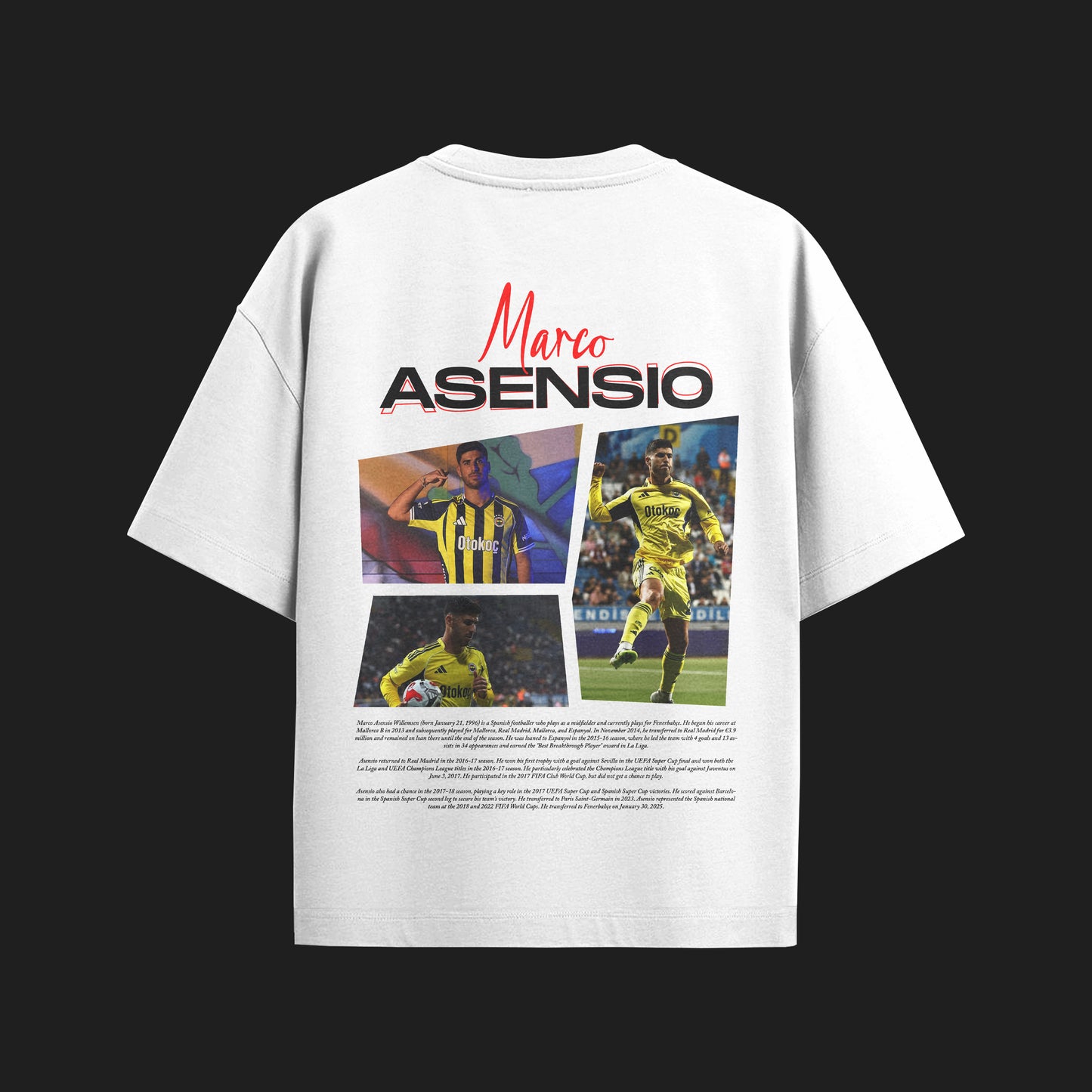 MACKBEARS™   Oversize  MARCO ASENSIO T-shirt