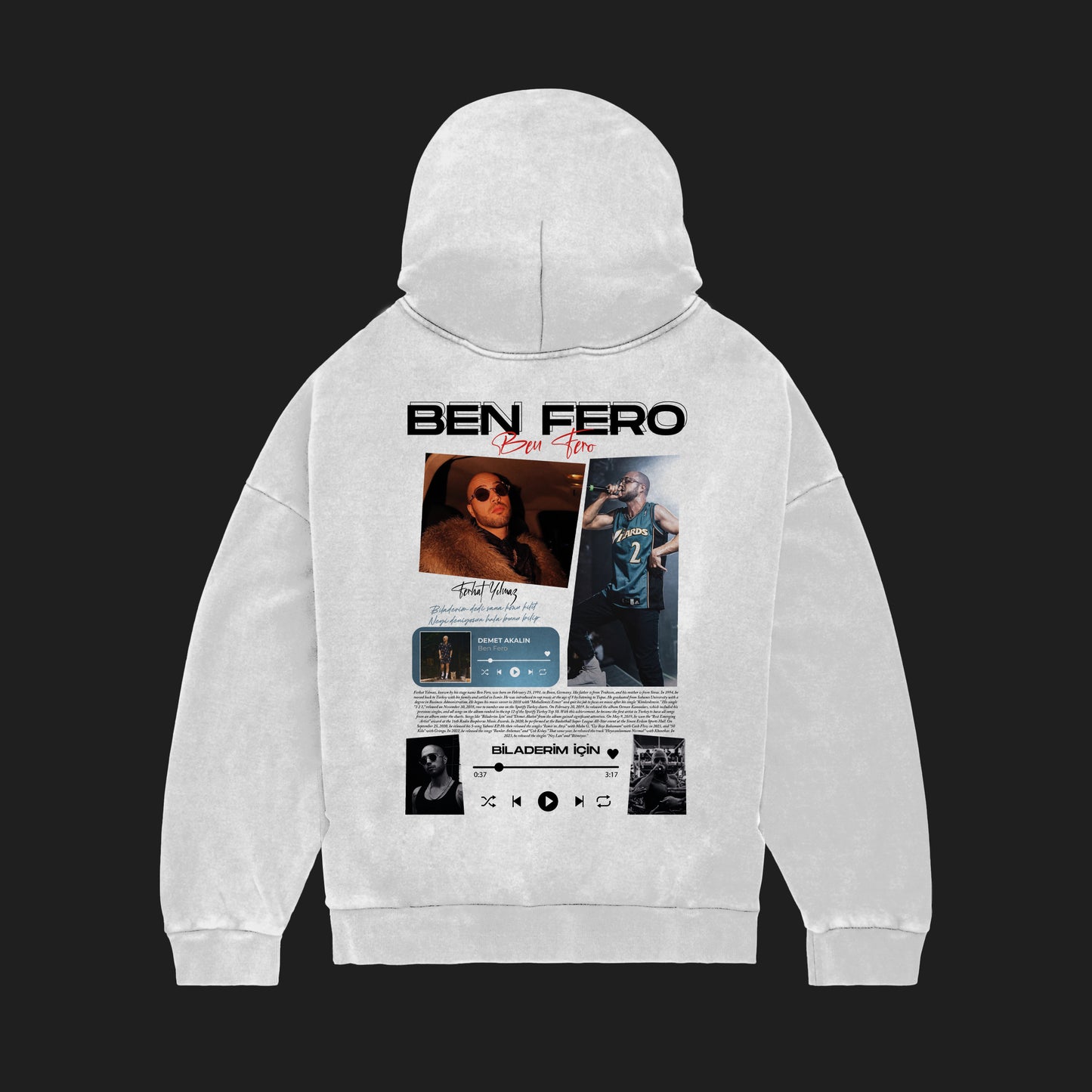 MACKBEARS™   Oversize BEN FERO Hoodie
