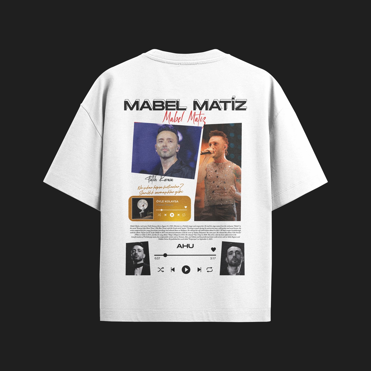 MACKBEARS™   Oversize MABEL MATİZ T-shirt