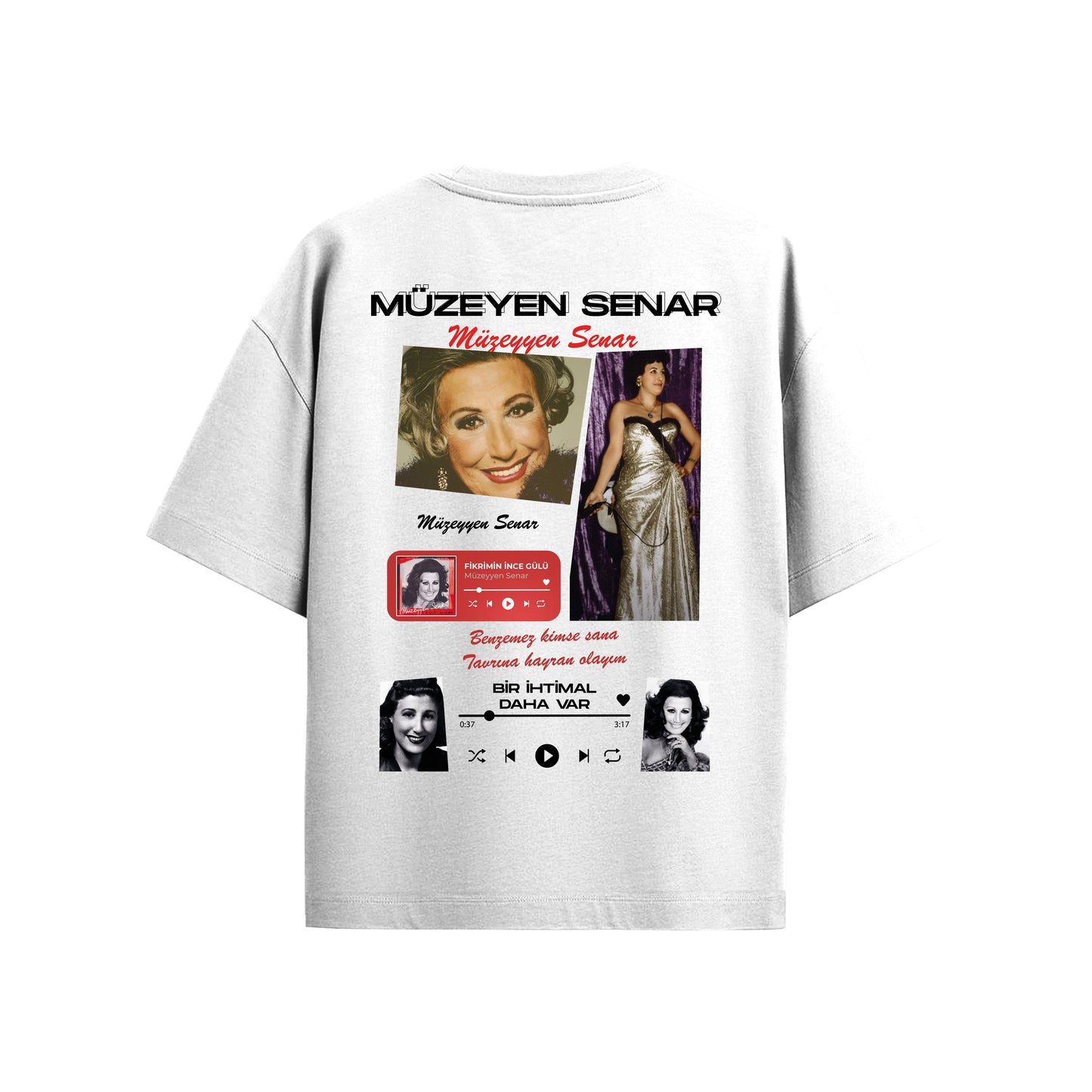 MACKBEARS™  Oversize MÜZEYYEN SENAR  T-shirt
