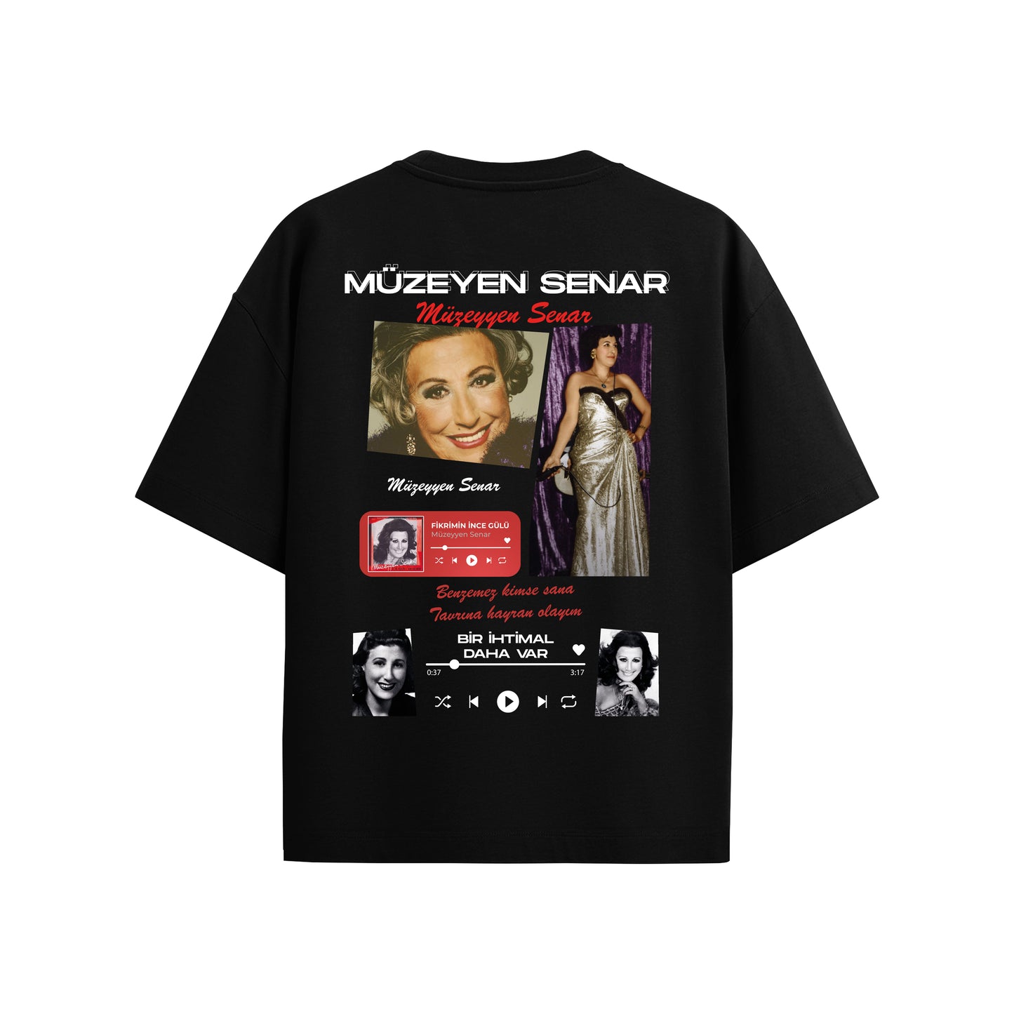 MACKBEARS™  Oversize MÜZEYYEN SENAR  T-shirt