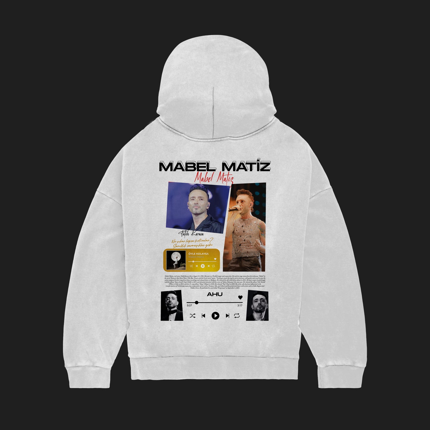 MACKBEARS™   Oversize MABEL MATİZ Hoodie