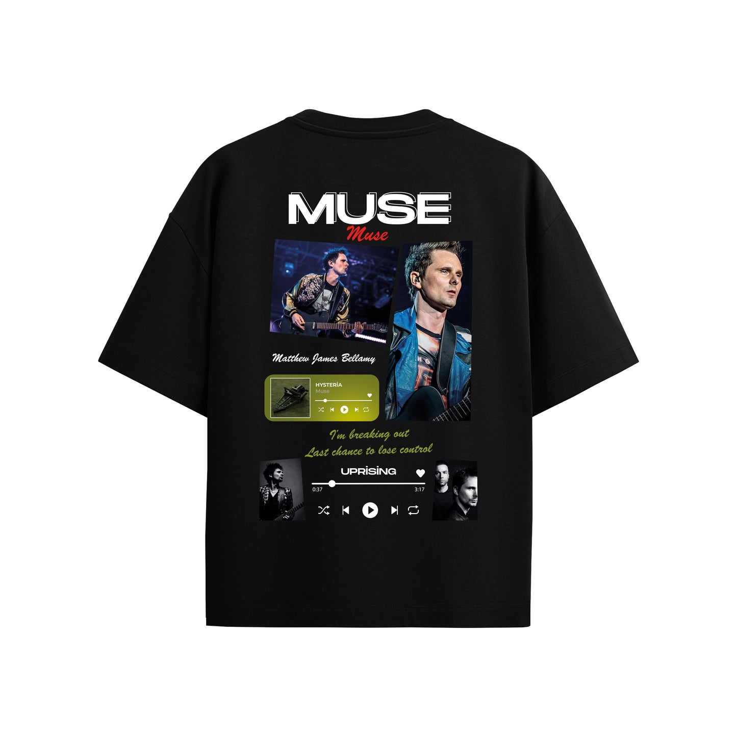 MACKBEARS™   Oversize MUSE T-shirt