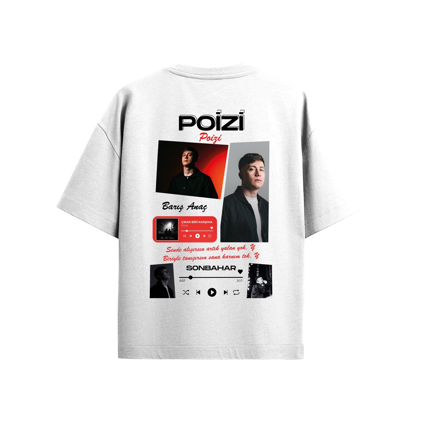 MACKBEARS™   Oversize POİZİ T-shirt