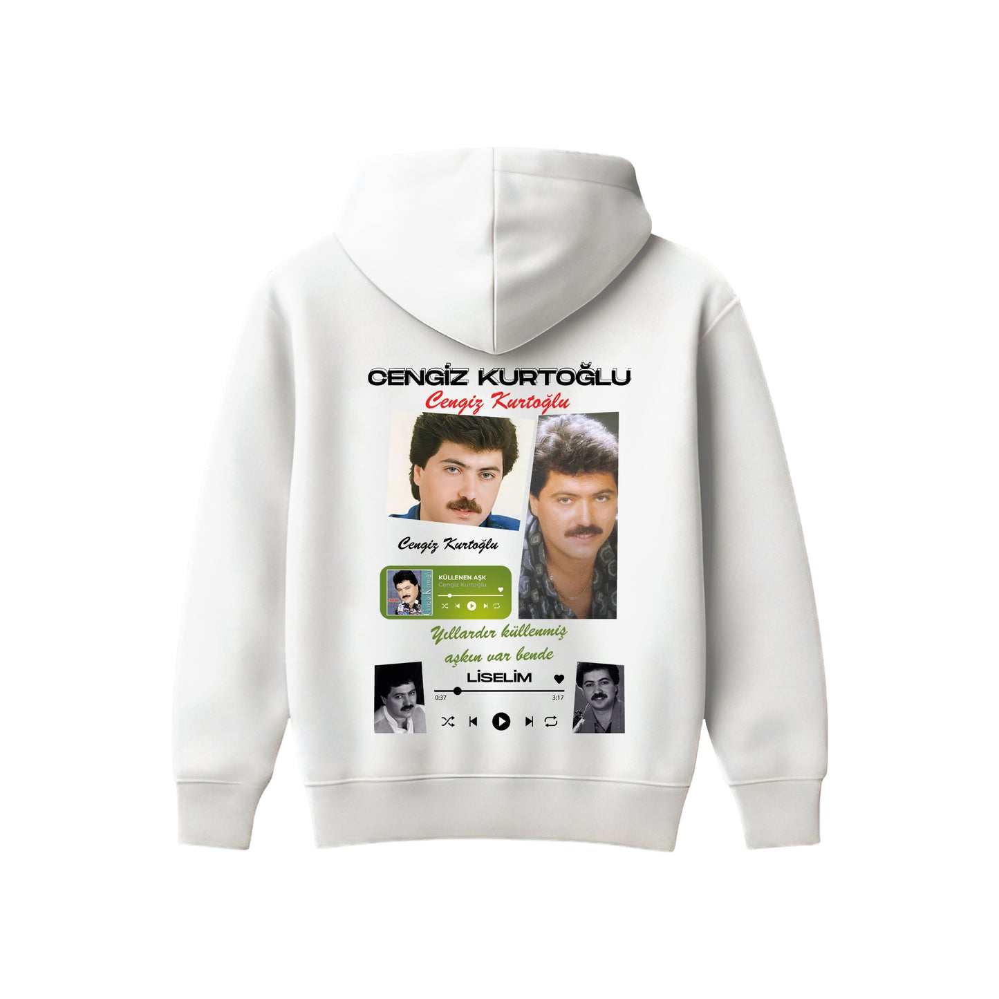 MACKBEARS™   Oversize CENGİZ KURTOĞLU Hoodie