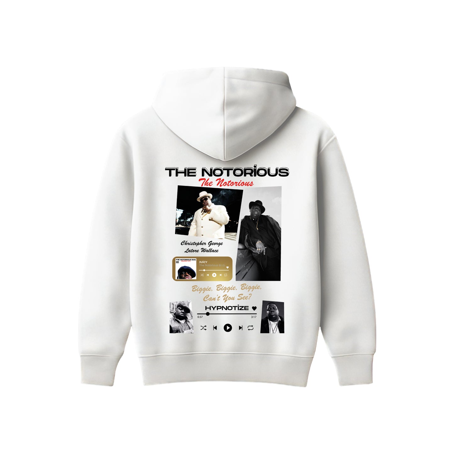 MACKBEARS™   Oversize THE NOTORİOUS  Hoodie