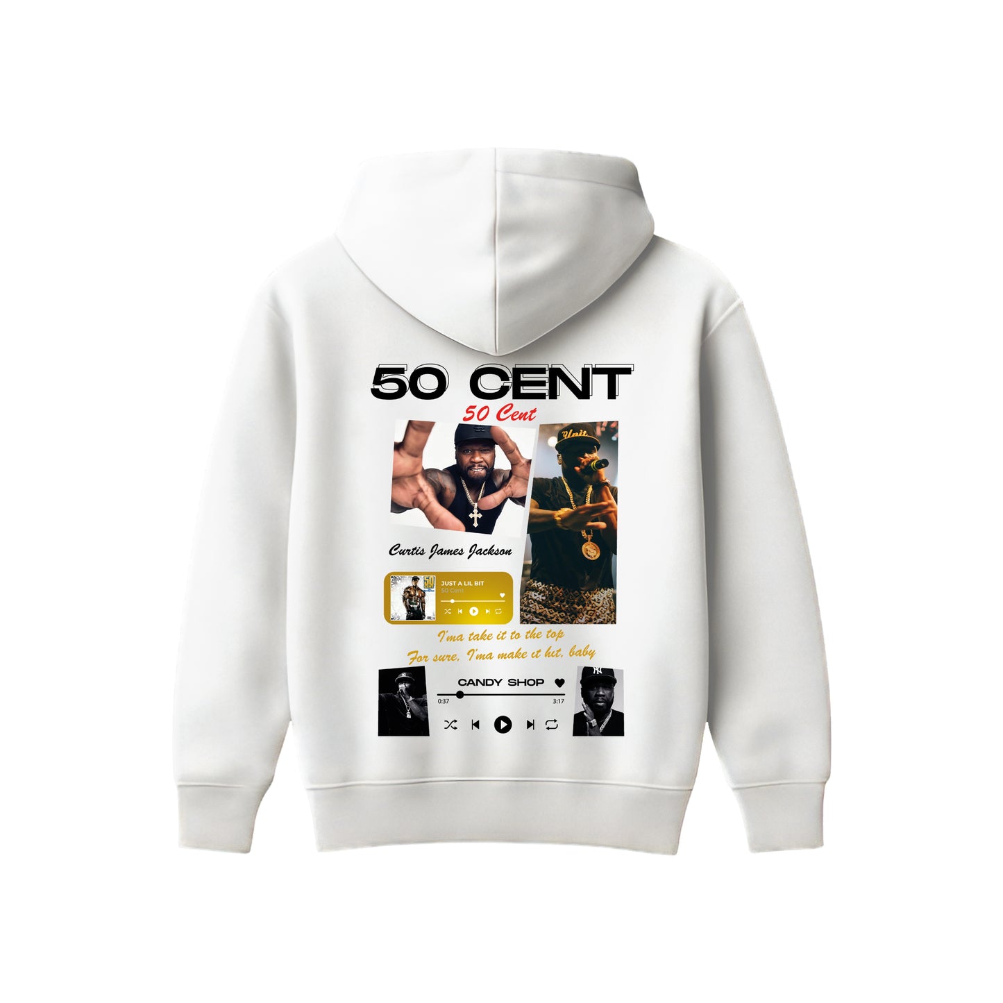 MACKBEARS™   Oversize  50 CENT  Hoodie