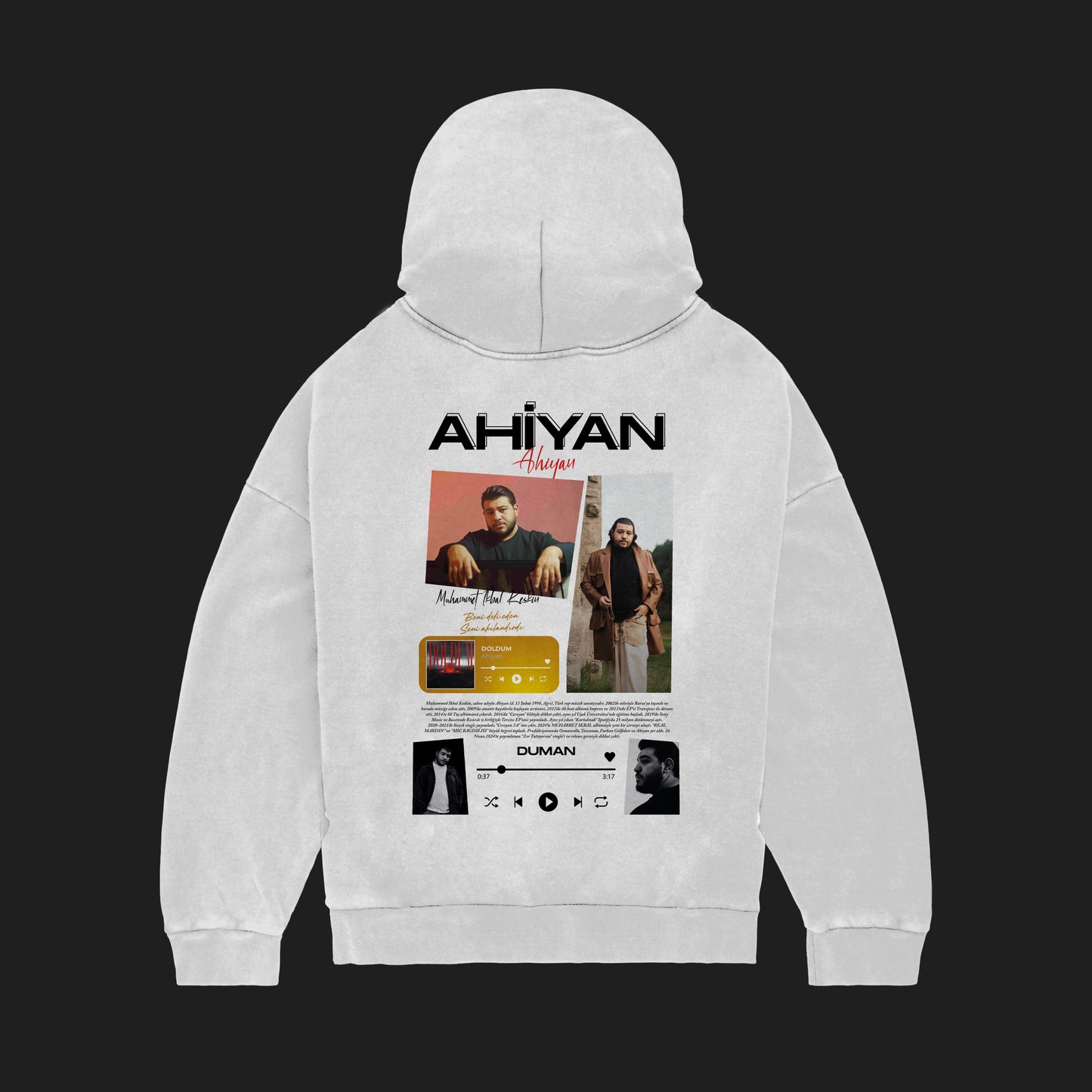 MACKBEARS™   Oversize AHİYAN  Hoodie