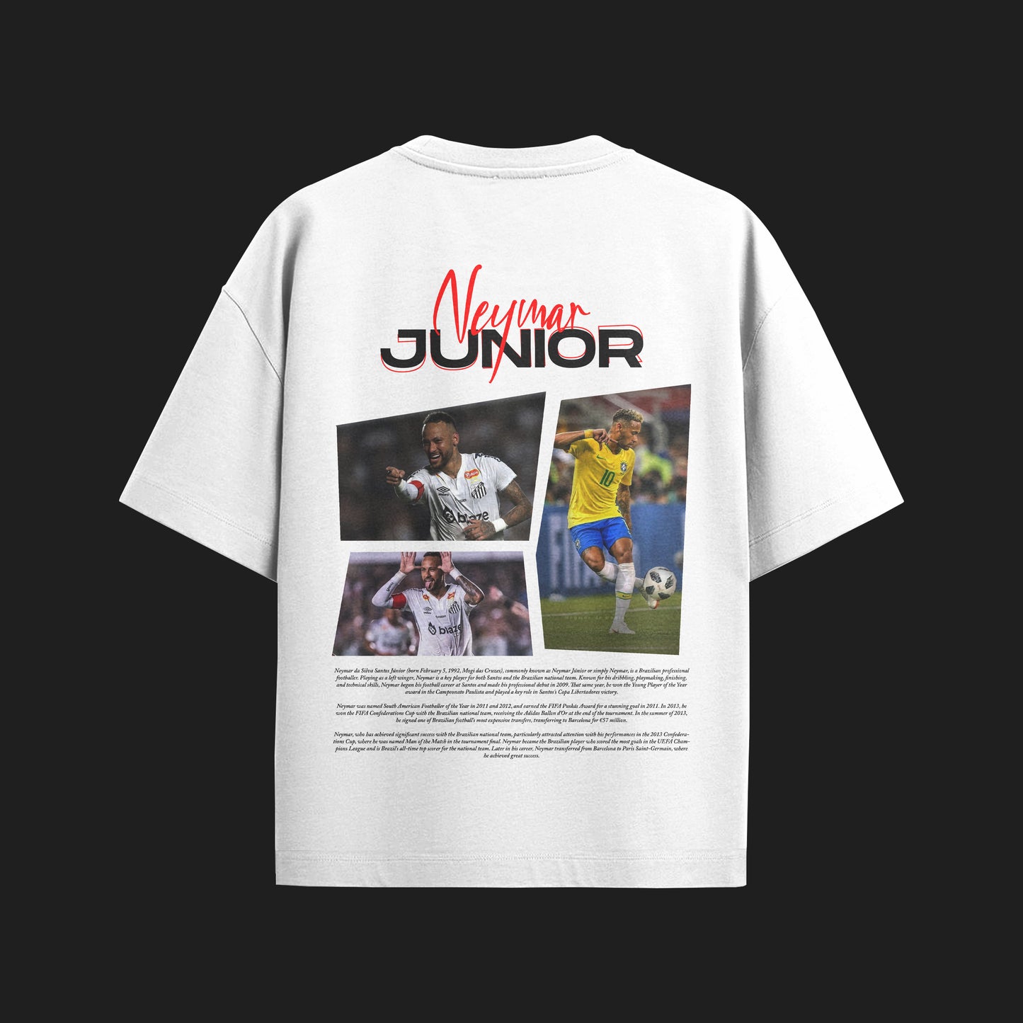 MACKBEARS™   Oversize NEYMAR JUNIOR T-shirt