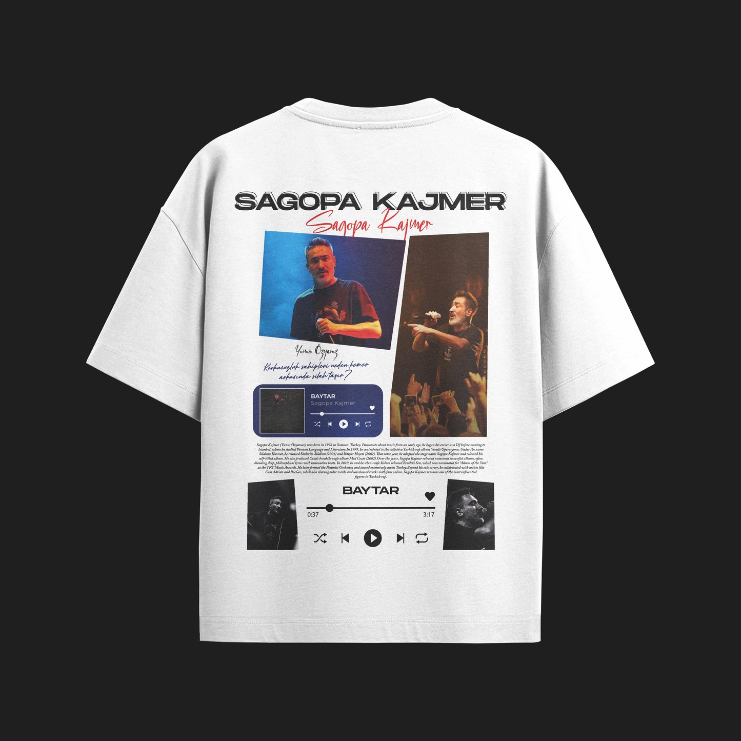 MACKBEARS™  Oversize SAGOPA KAJMER T-shirt