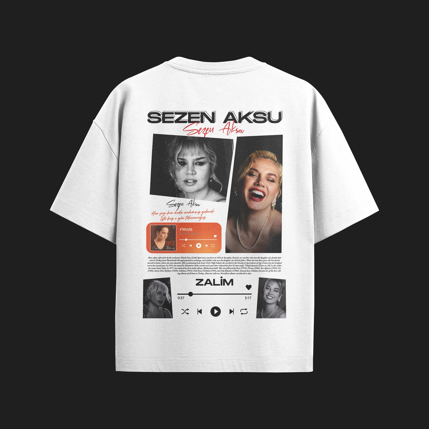 MACKBEARS™  Oversize SEZEN AKSU T-shirt